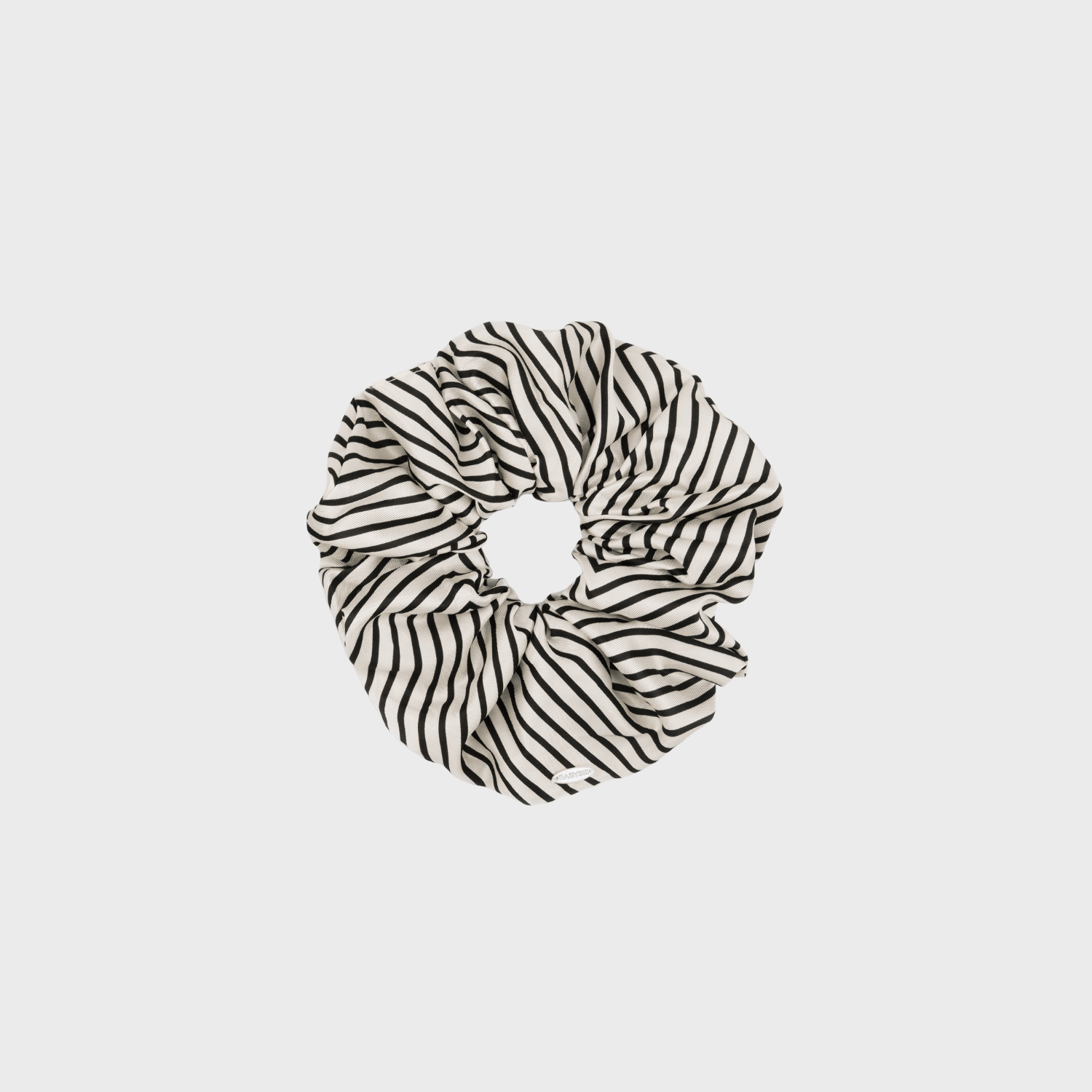 Stripe Shell Extra Large Scrunchie (Simple & Oval)