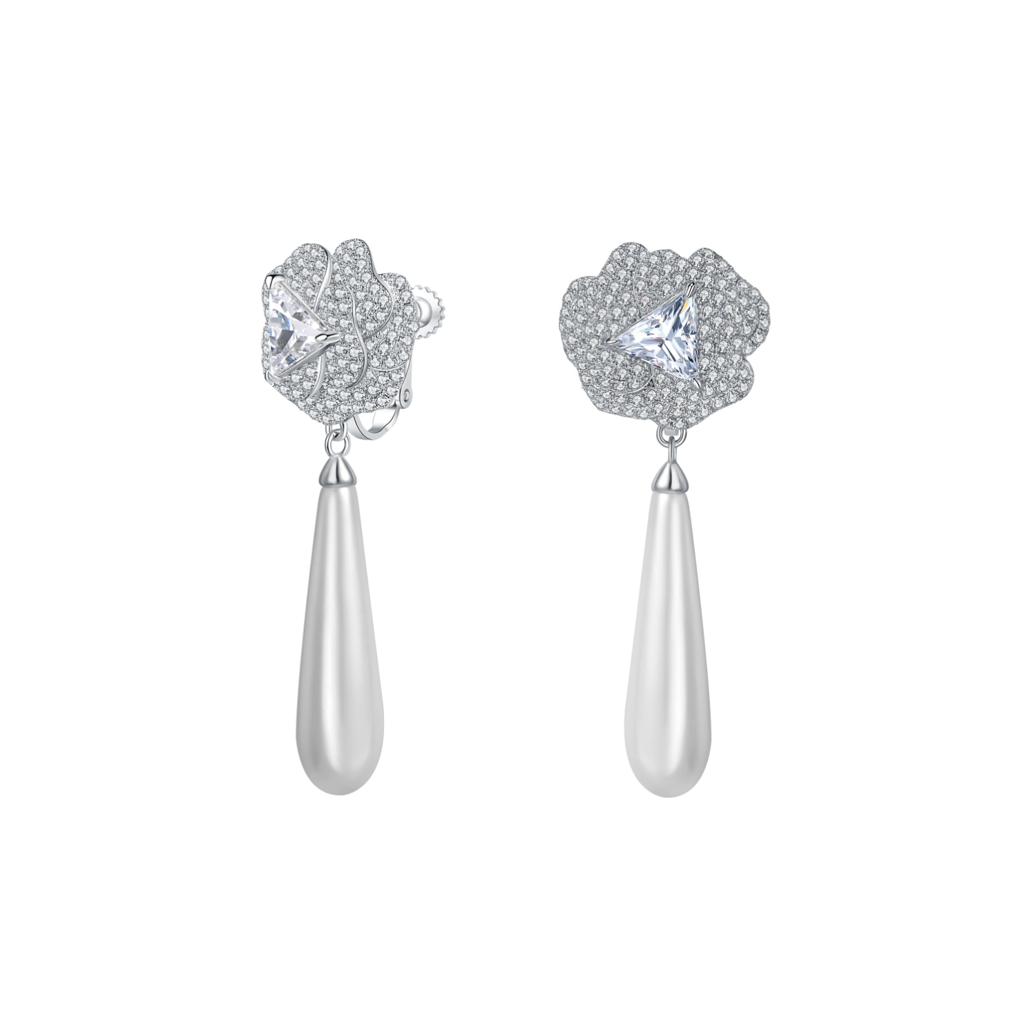 Camellia Drop Earrings