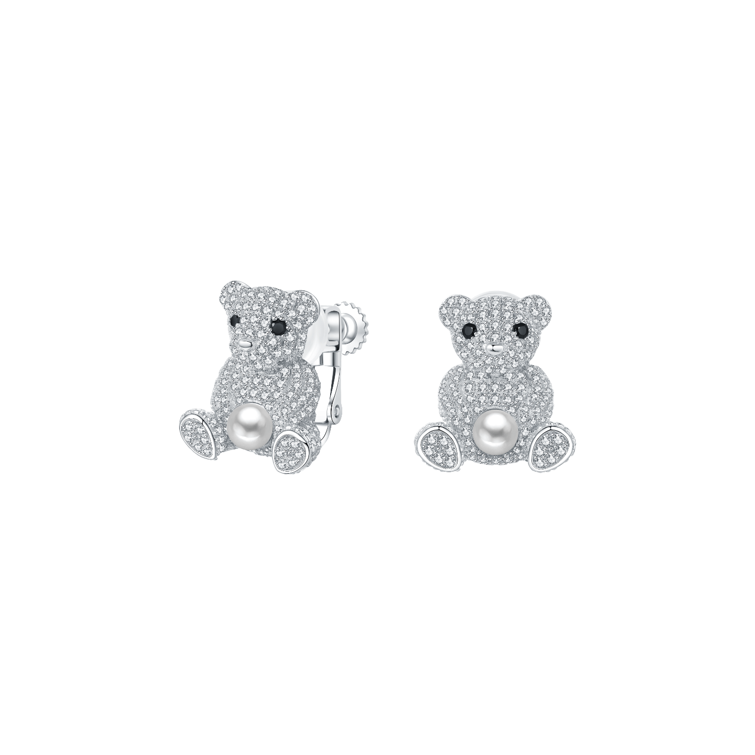 Teddy Stud Earrings