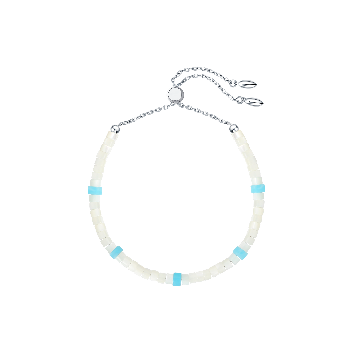 Moon Lake Beaded Bracelet (Spaced)