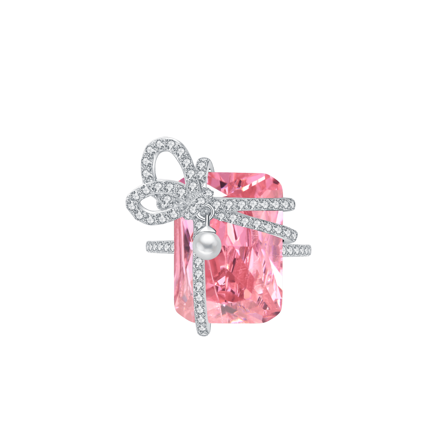 Candy Box Pave Ring
