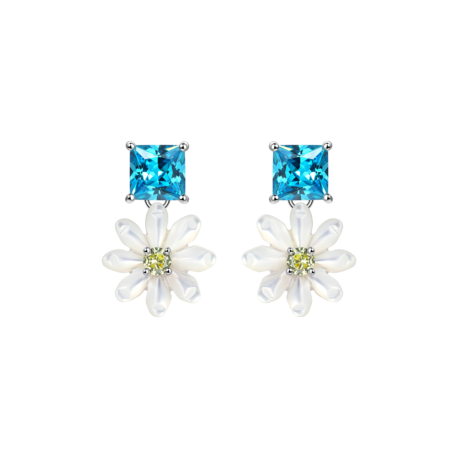 Dancing Petals Drop Earrings