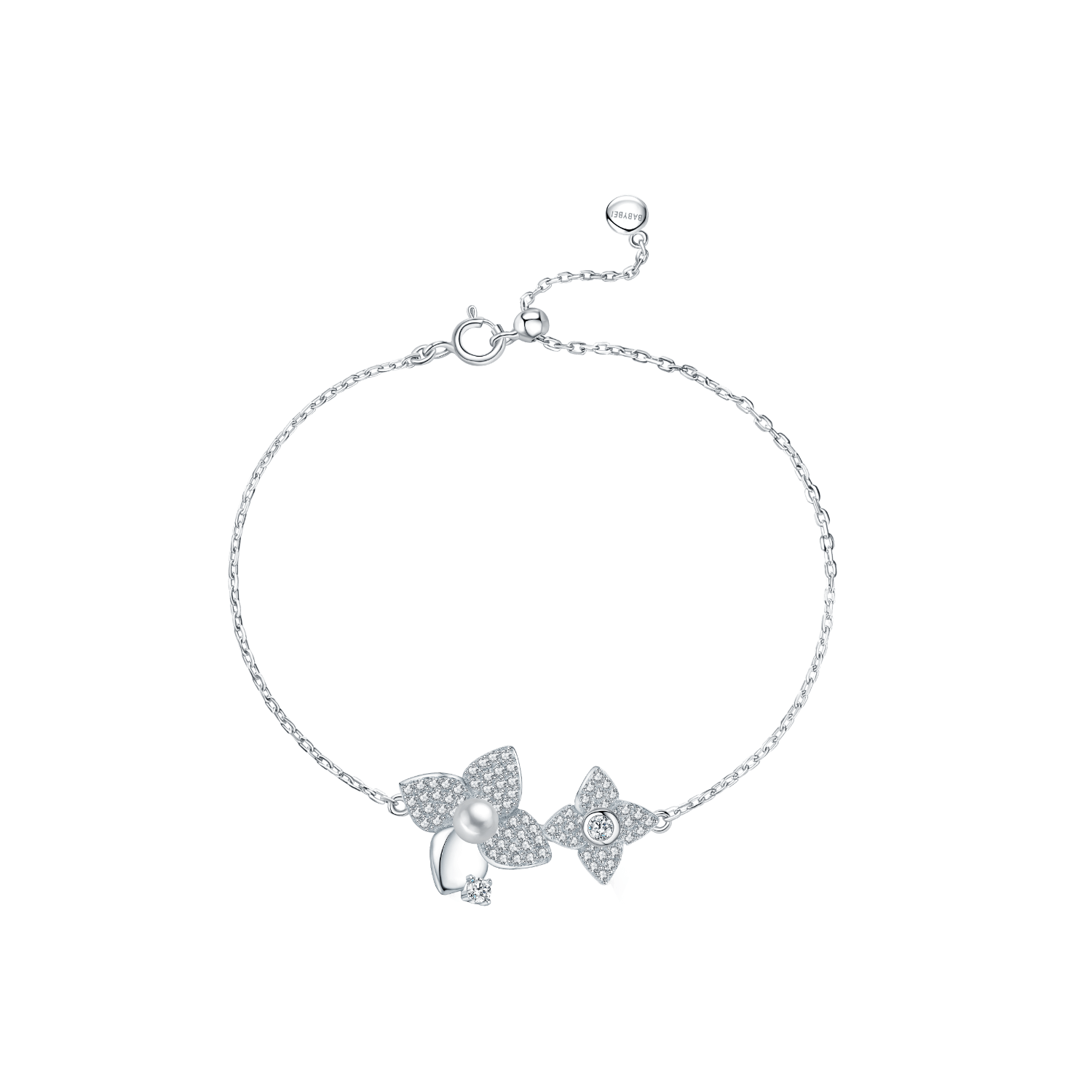 Hydrangea Pave Bracelet