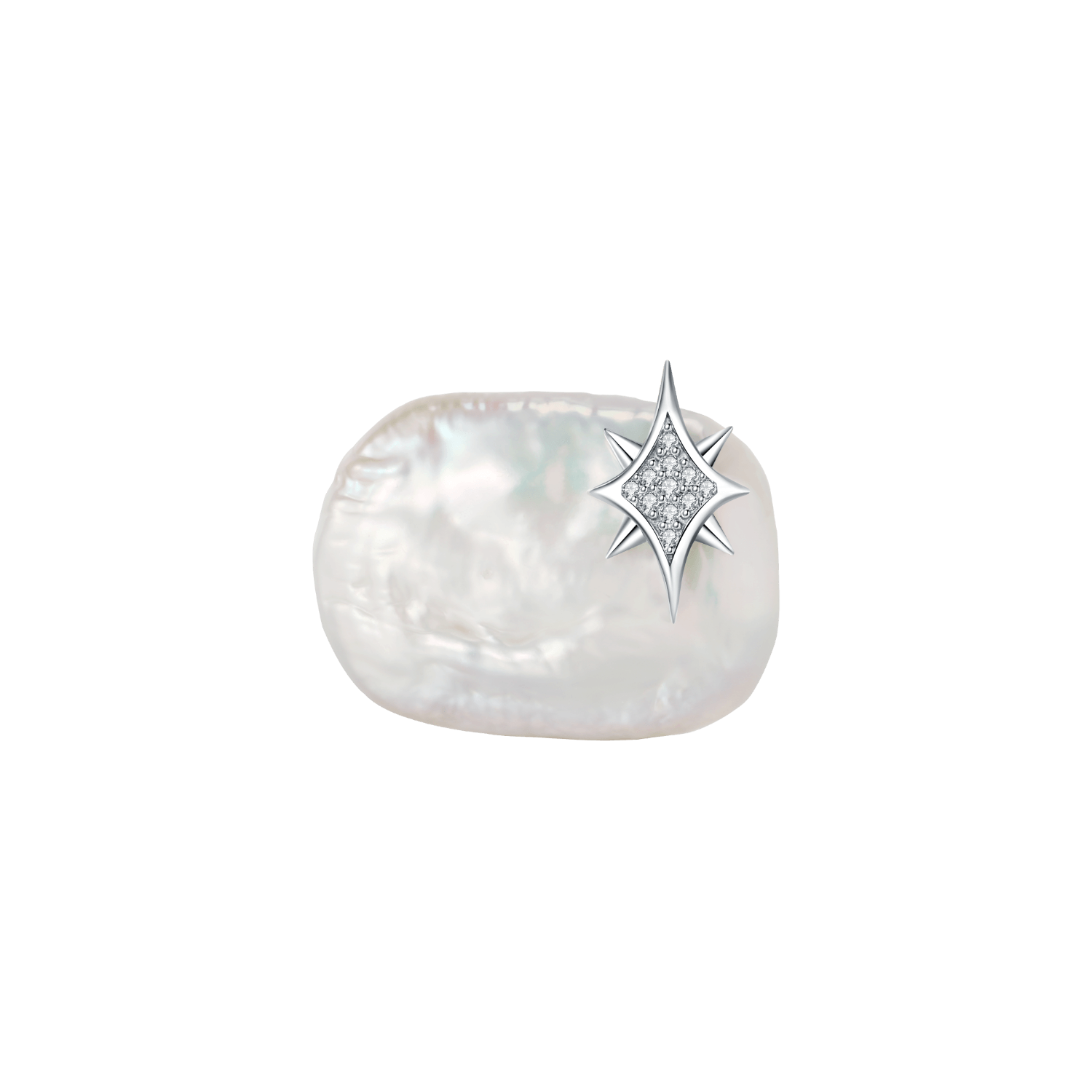 Star Light Pave Ring