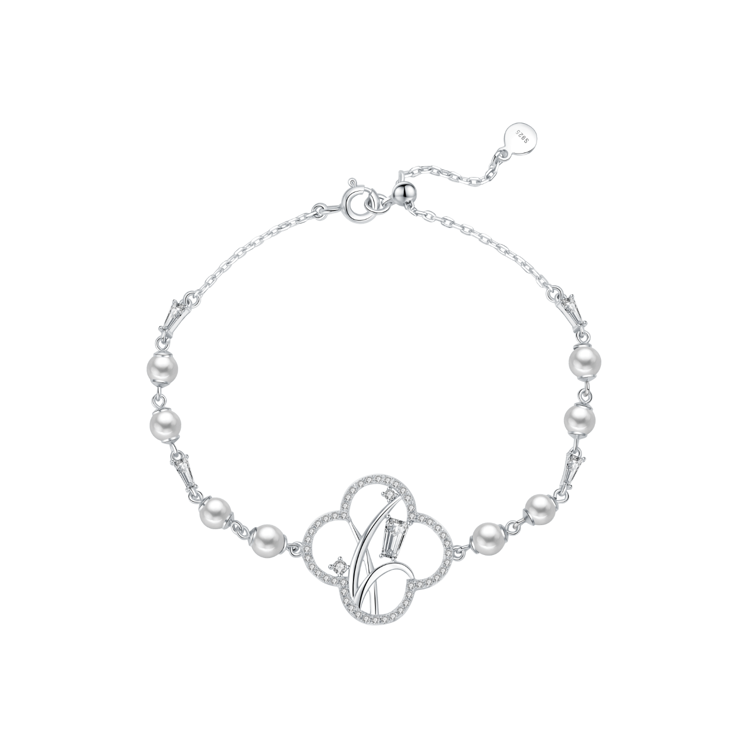 Orchid Pave Bracelet