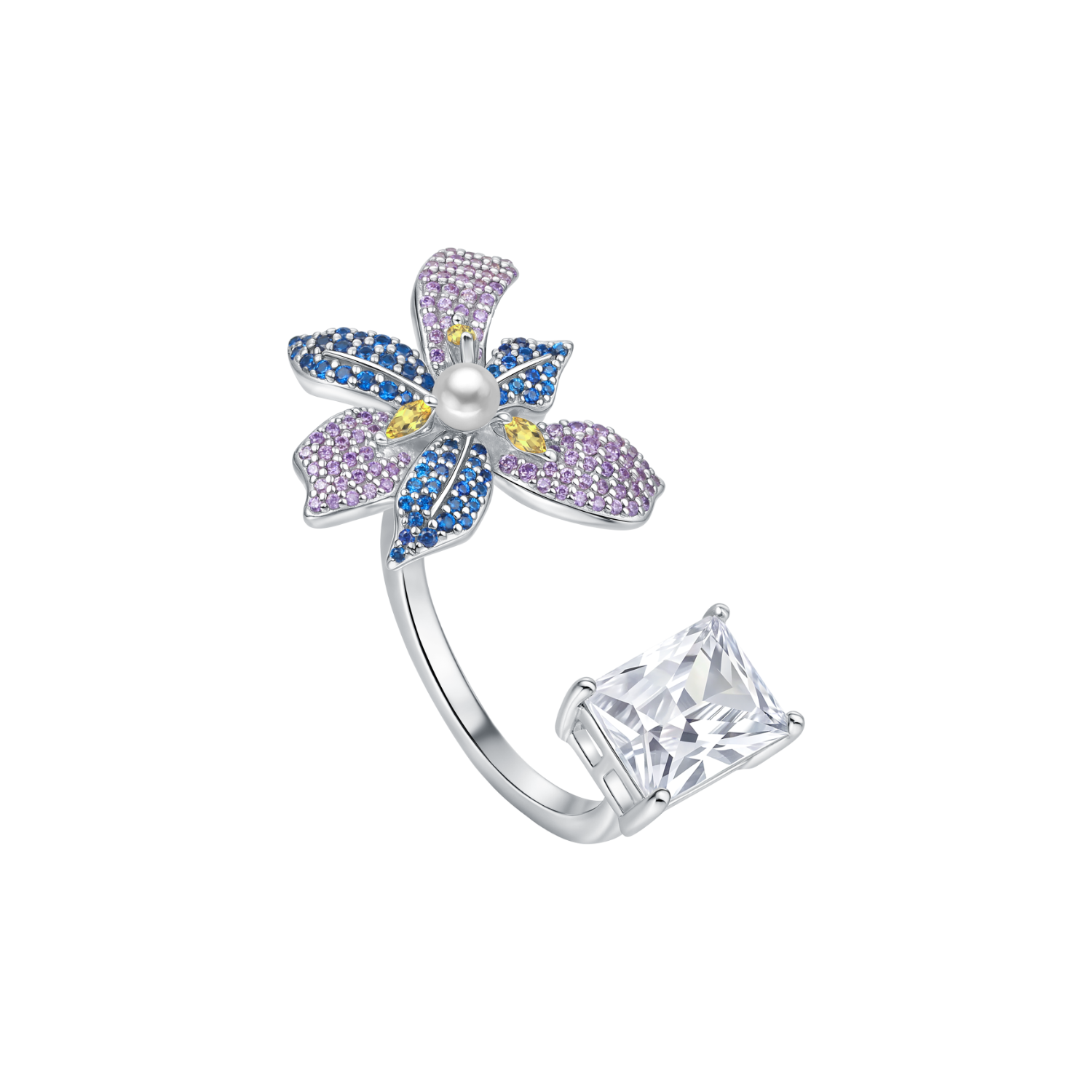 Iris Pave Ring