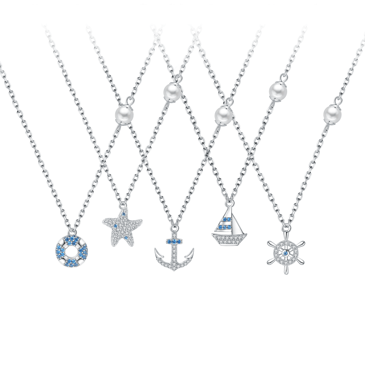 Little Ocean Pendant Necklace