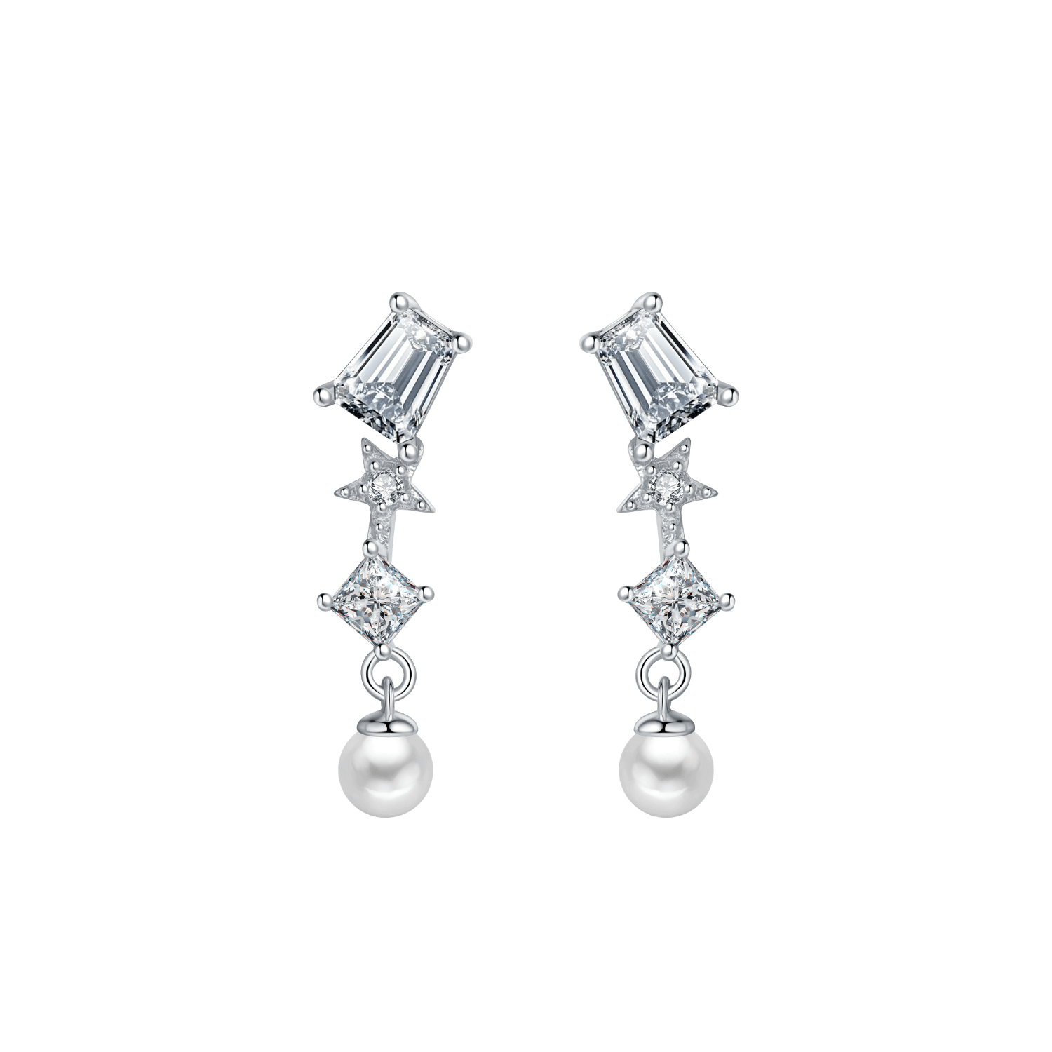 Starry Sky Stud Earrings