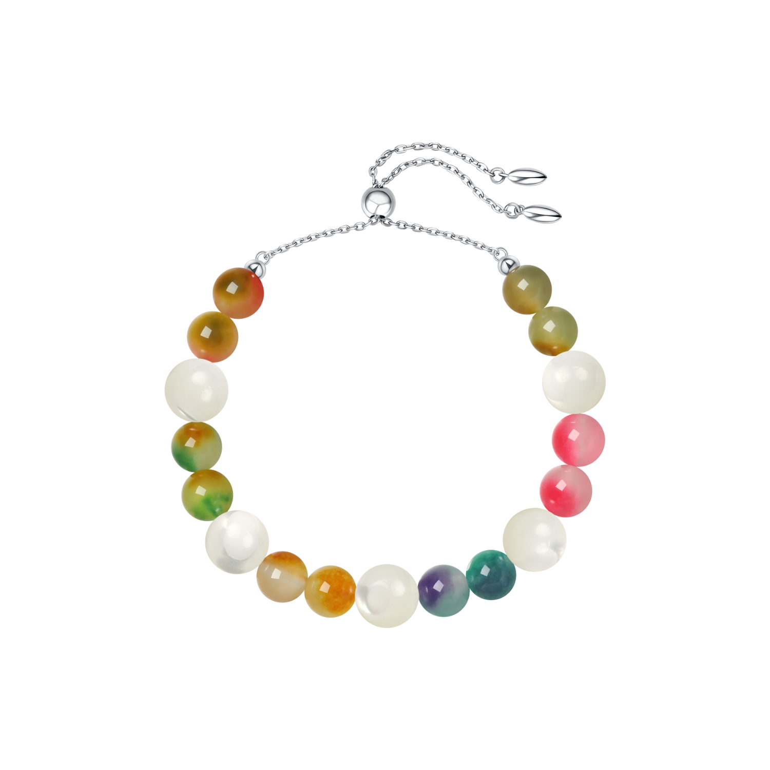 Sunny Rainbow Beaded Bracelet
