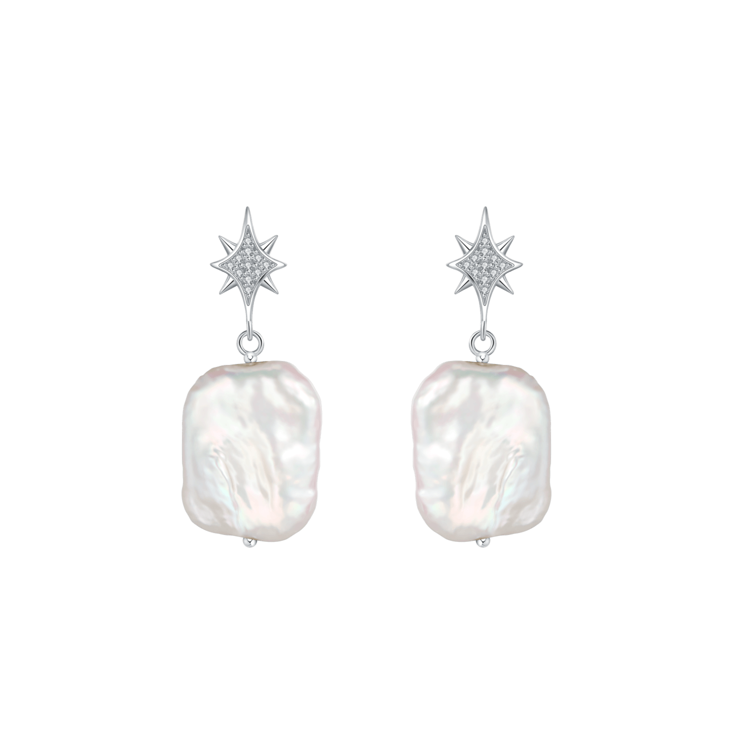 Star Light Drop Earrings