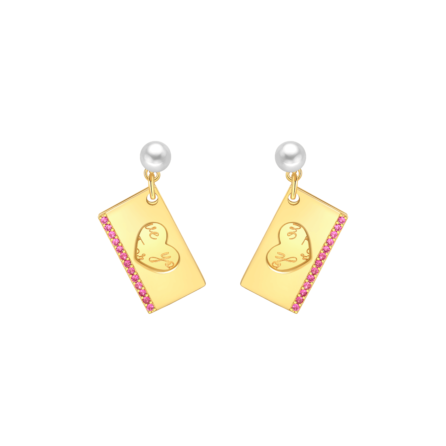 Love Letter Drop Earrings