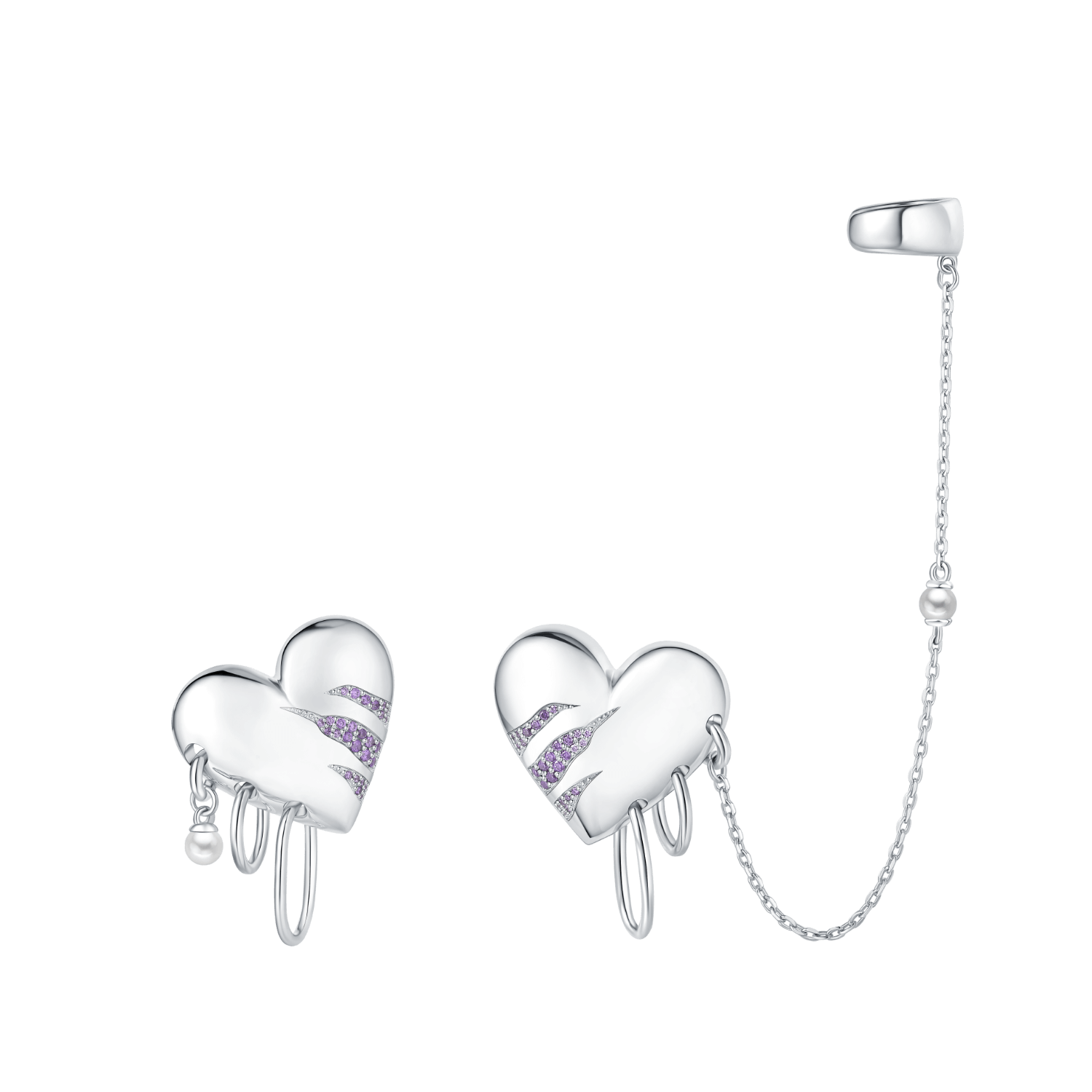 Rebellion Asymmetric Earrings