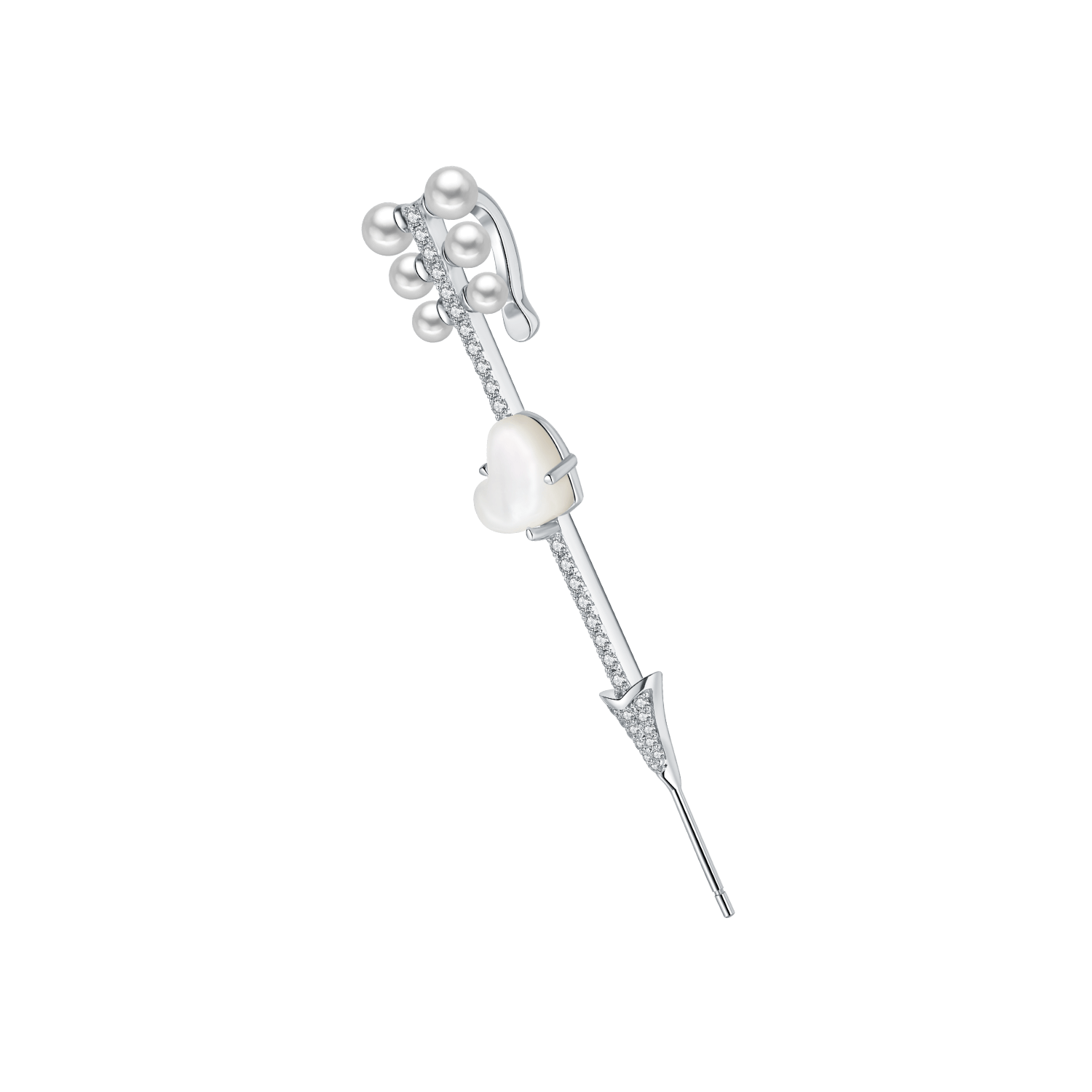 Cupid's arrow Ear Cuff