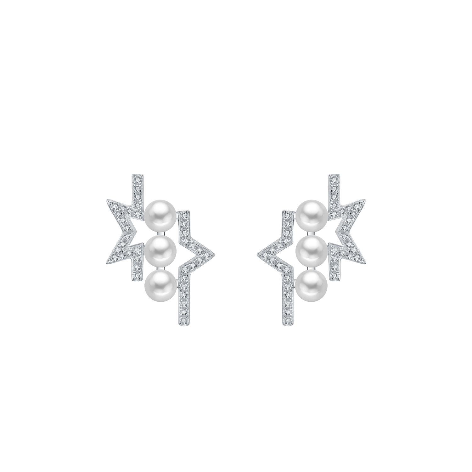 Starry Sky Stud Earrings