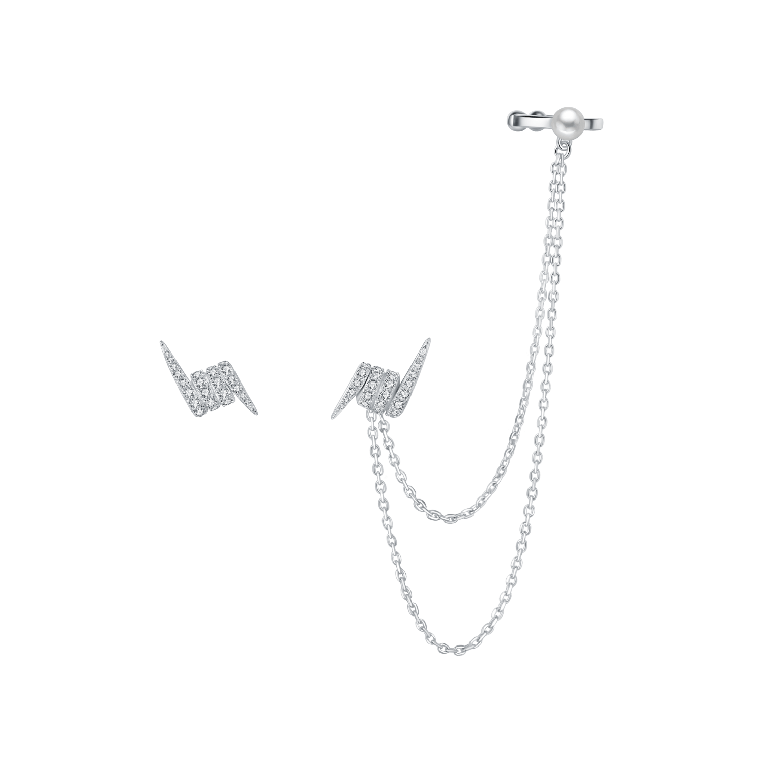 Thorn Asymmetric Earrings