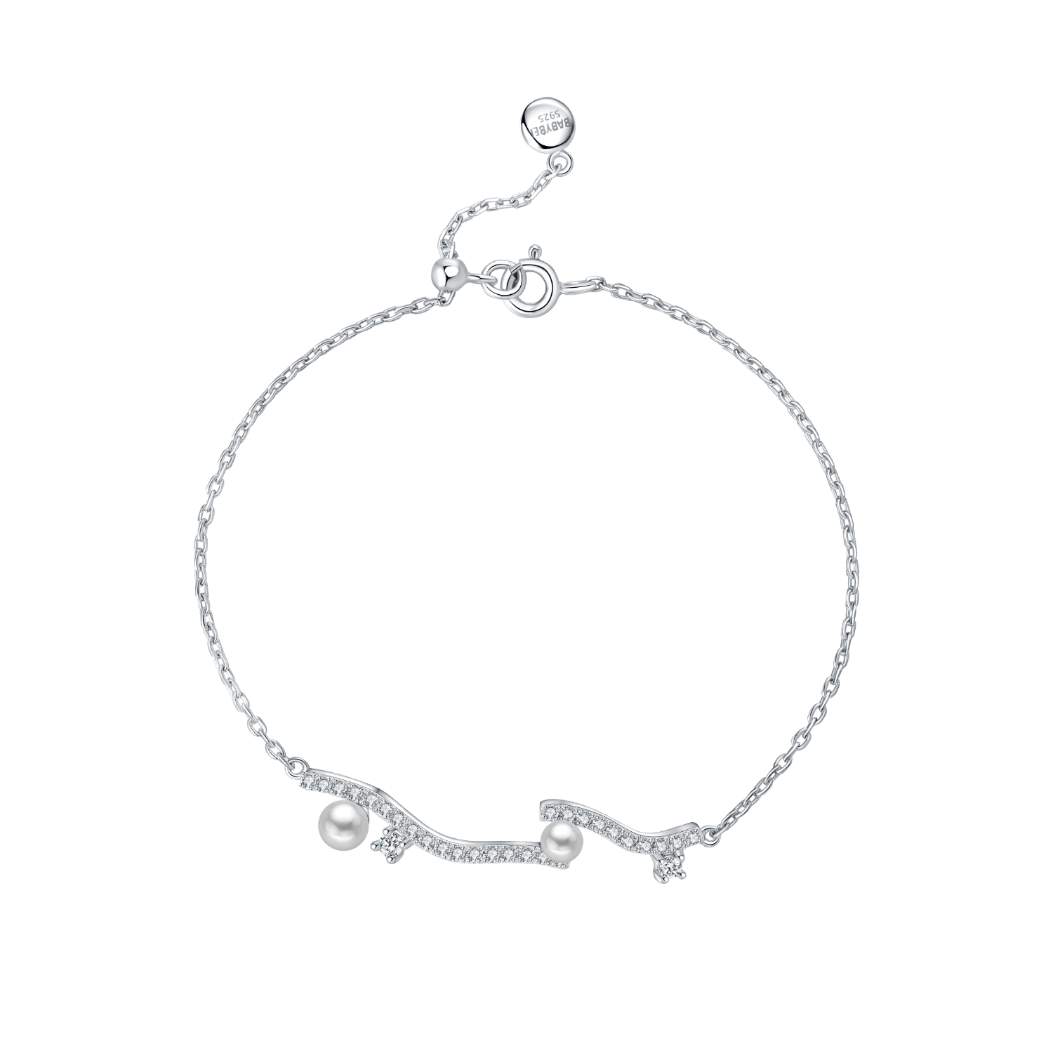 Coral Pave Bracelet