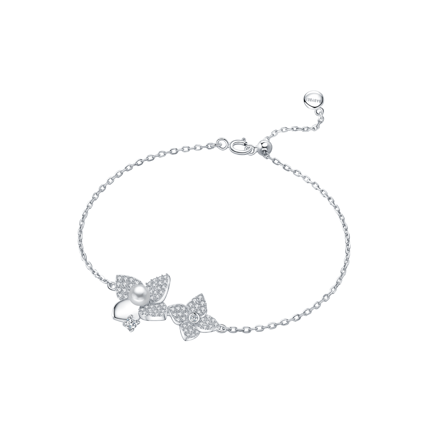 Hydrangea Pave Bracelet