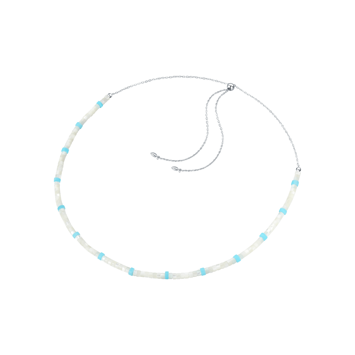 Moon Lake Beaded Necklace