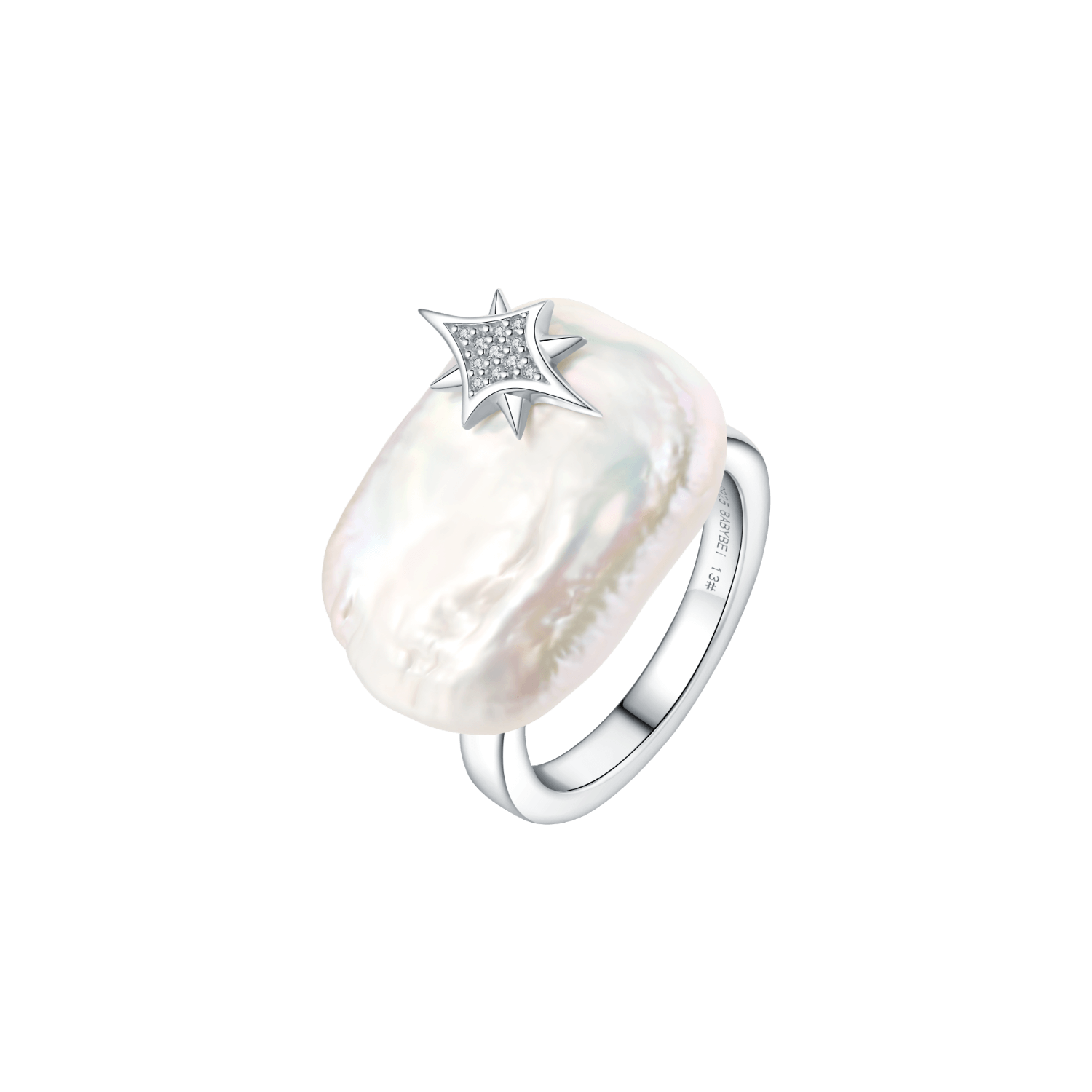 Star Light Pave Ring