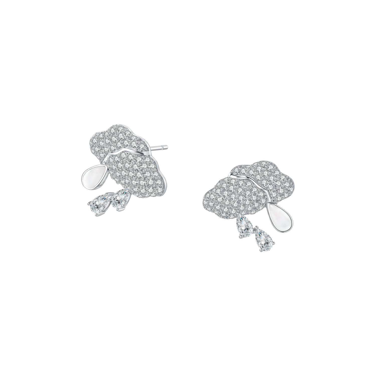 Spring Rain Stud Earrings