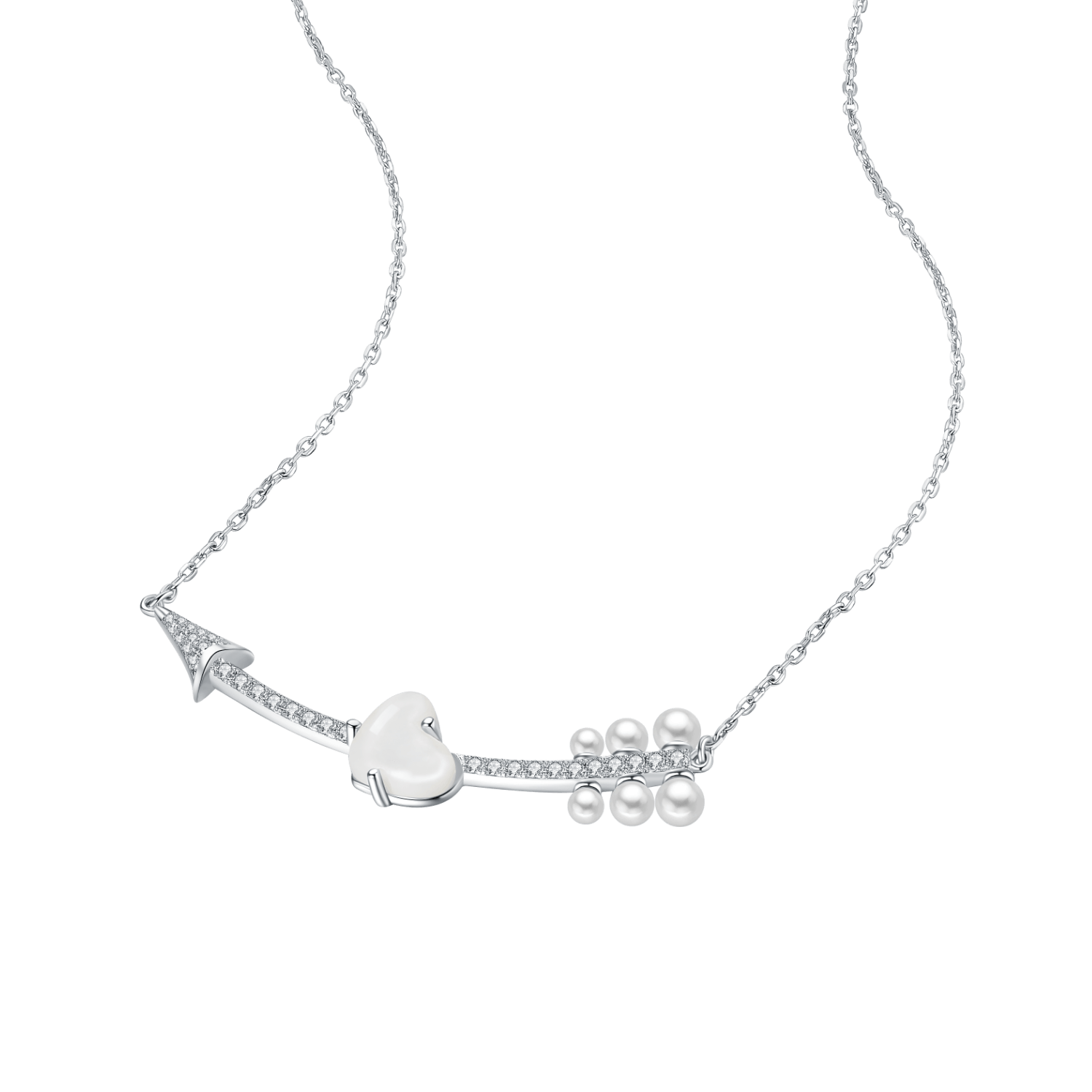 Cupid's arrow Pendant Necklace