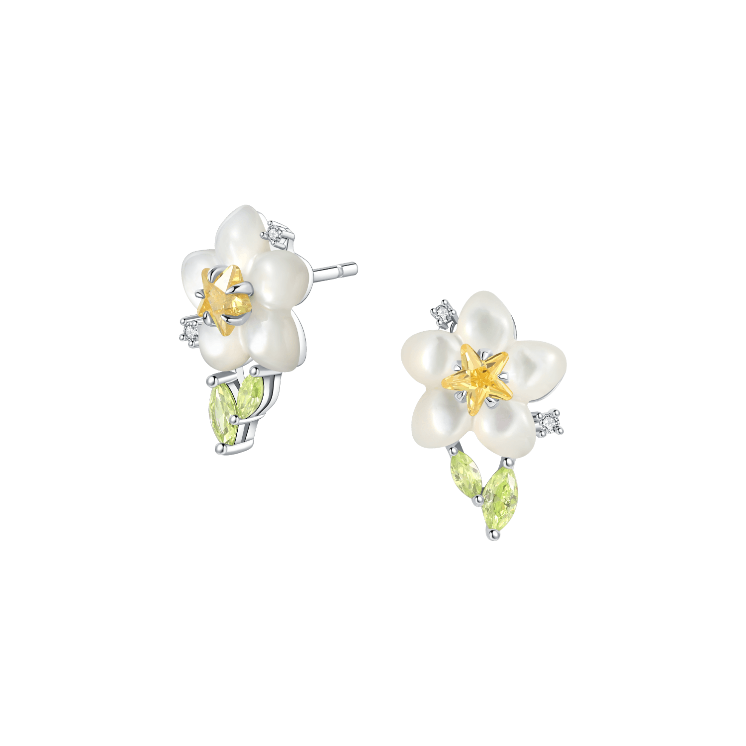 Pear Blossom Stud Earrings
