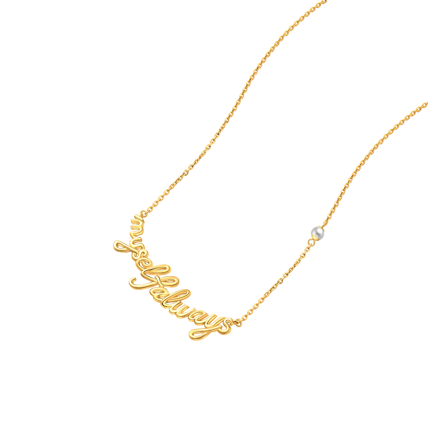 Myself Always Pendant Necklace