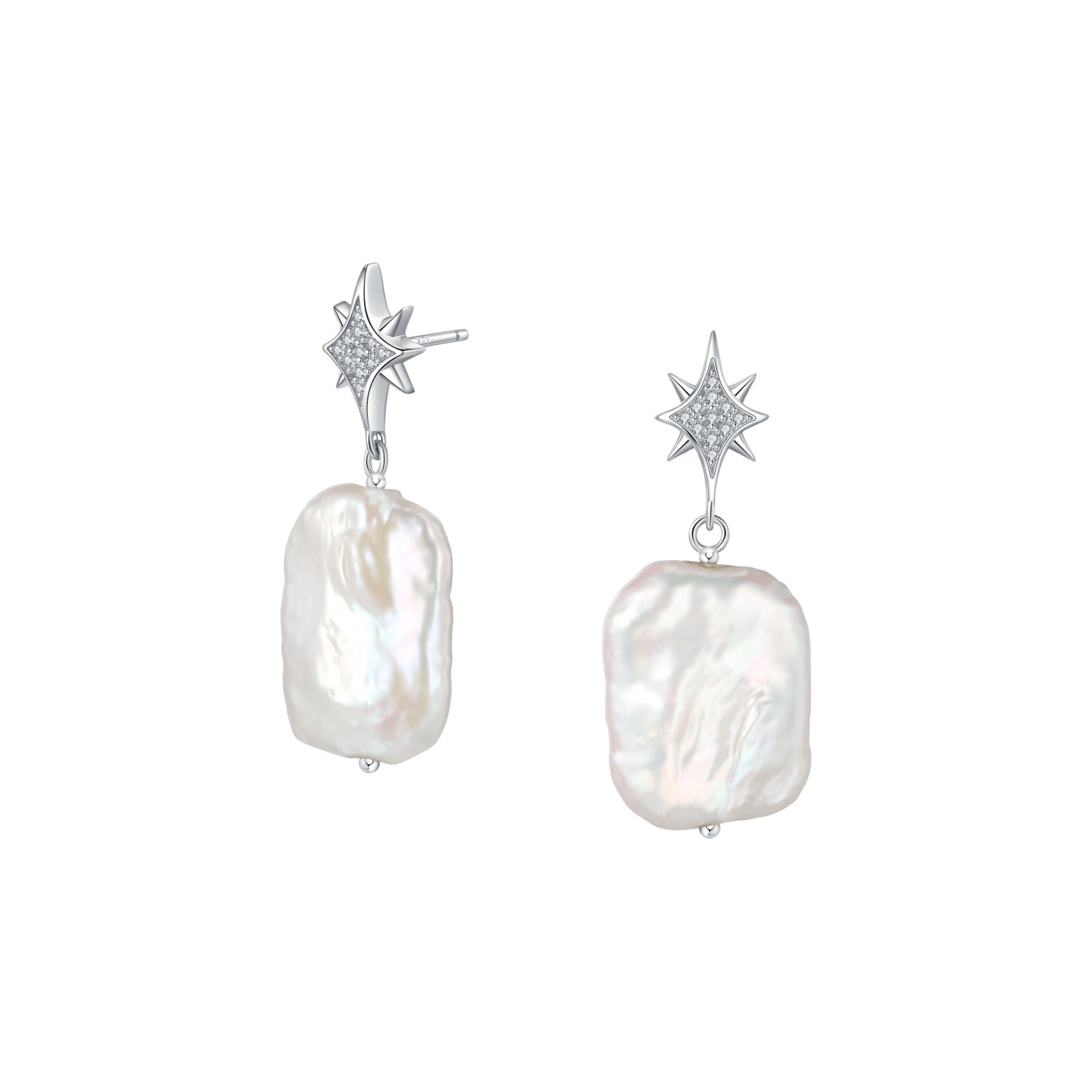 Star Light Drop Earrings