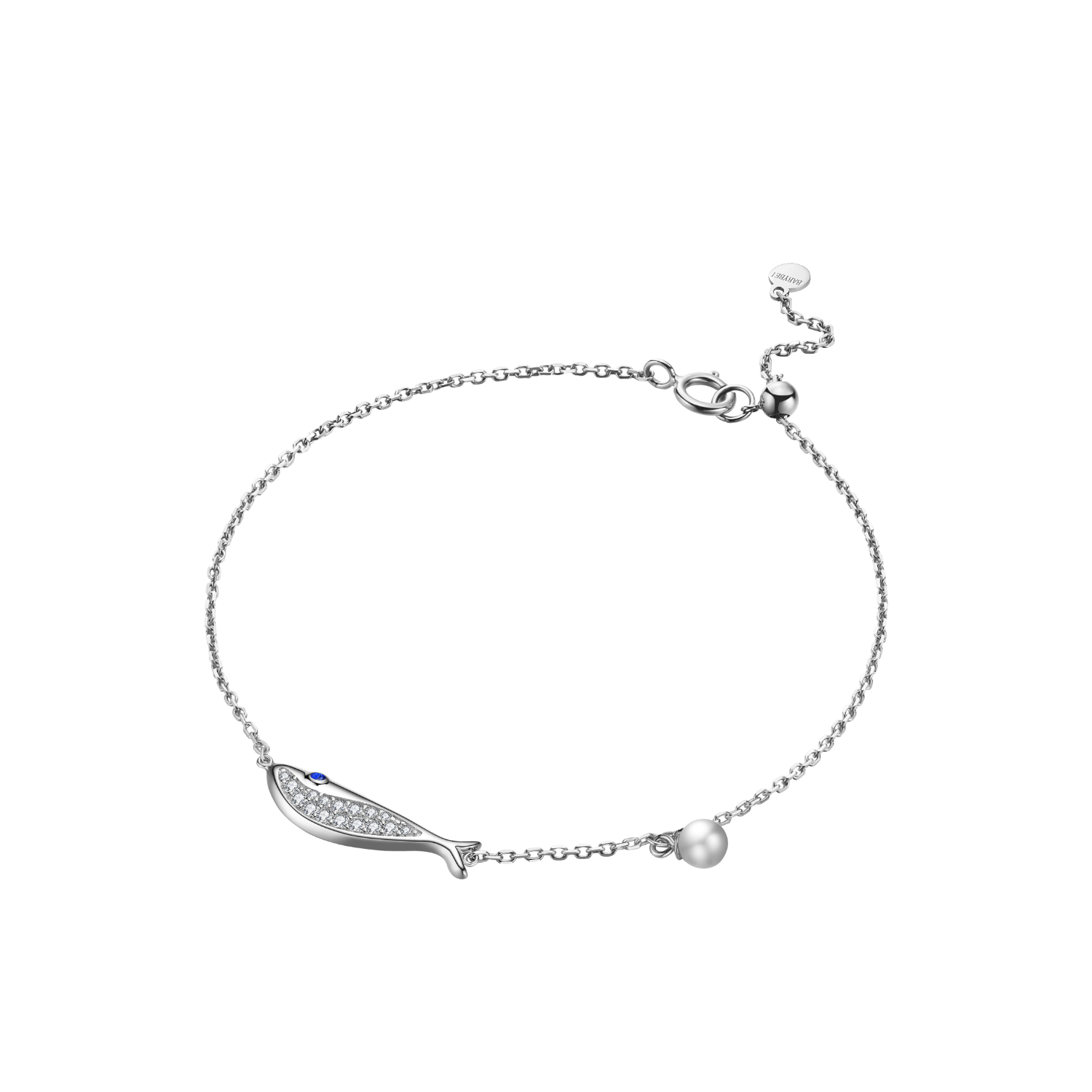 Whale Pave Bracelet
