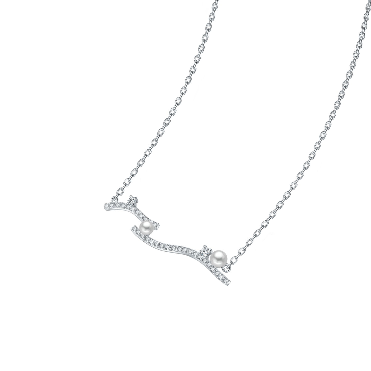 Coral Pendant Necklace