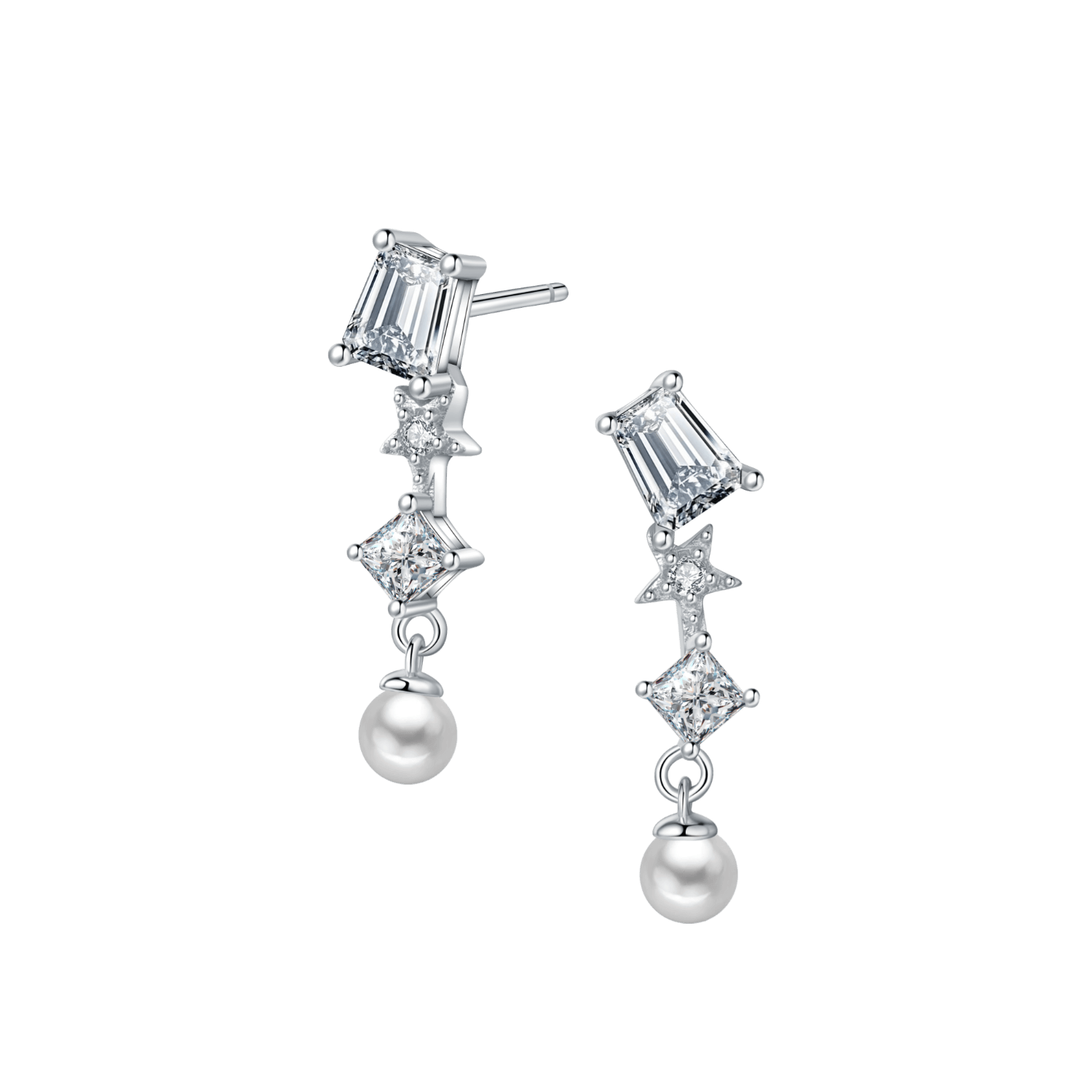 Starry Sky Stud Earrings