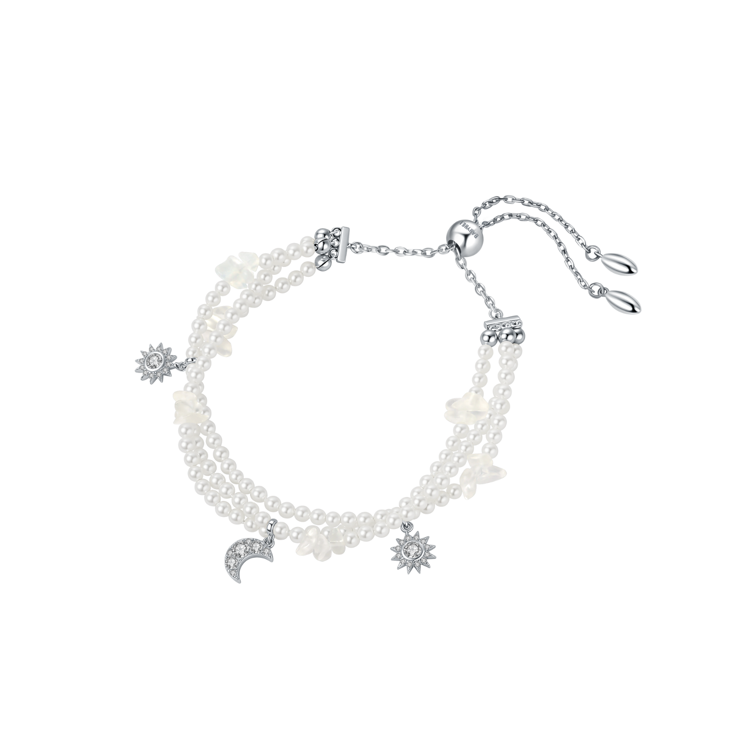 Moon Beaded Bracelet (Soluna)