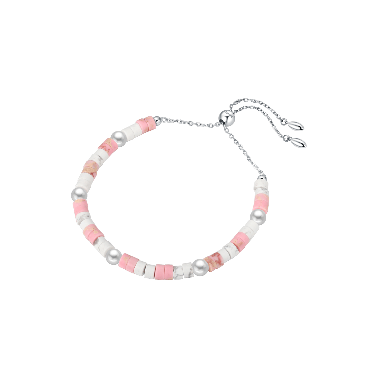 Peach Mist Beaded Bracelet