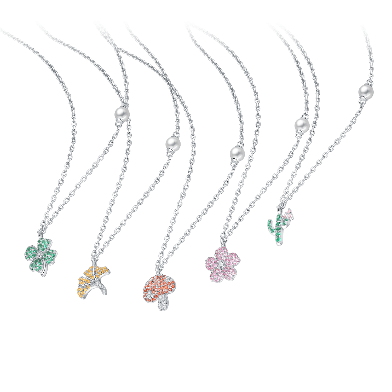 Little Garden Pendant Necklace