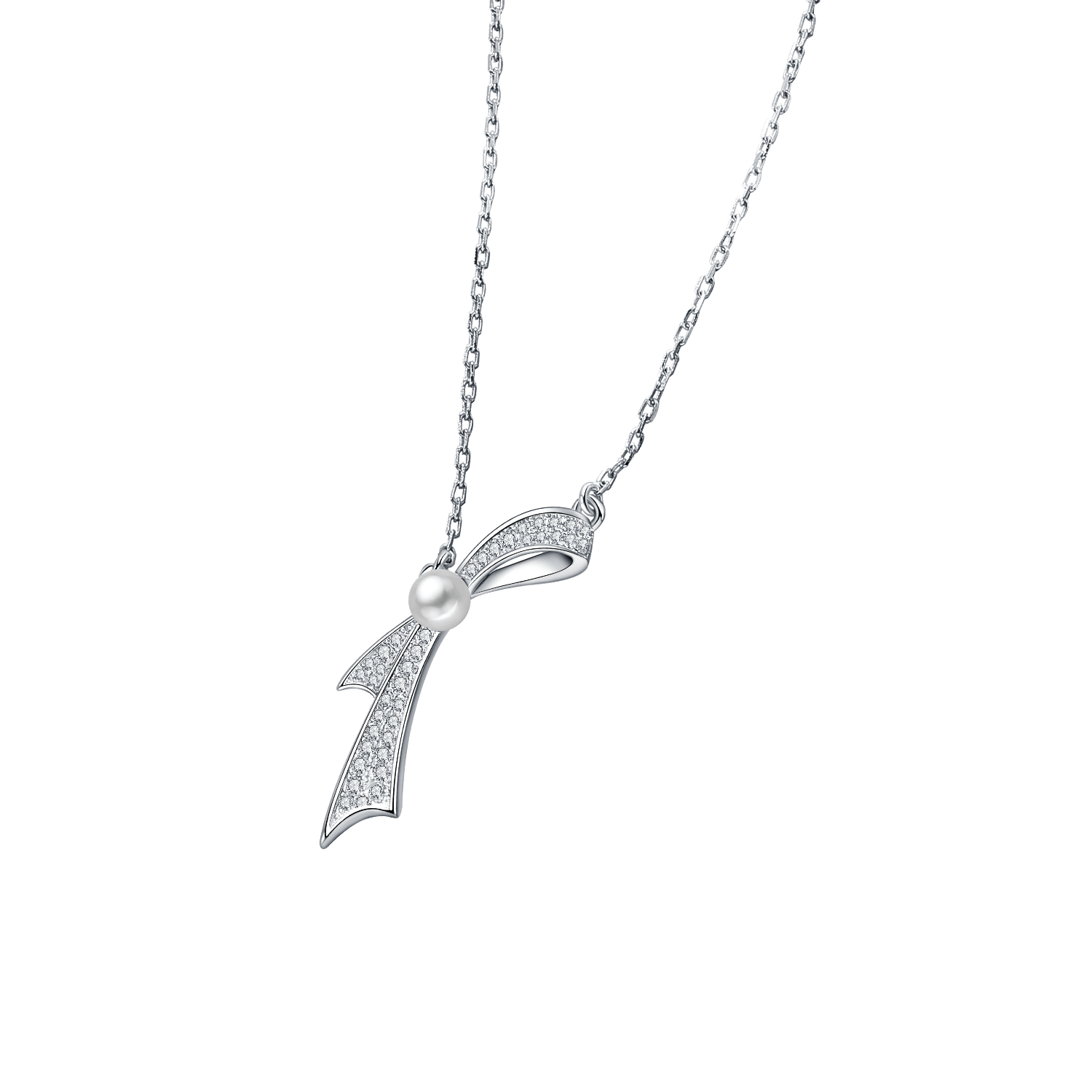Bowknot Pendant Necklace