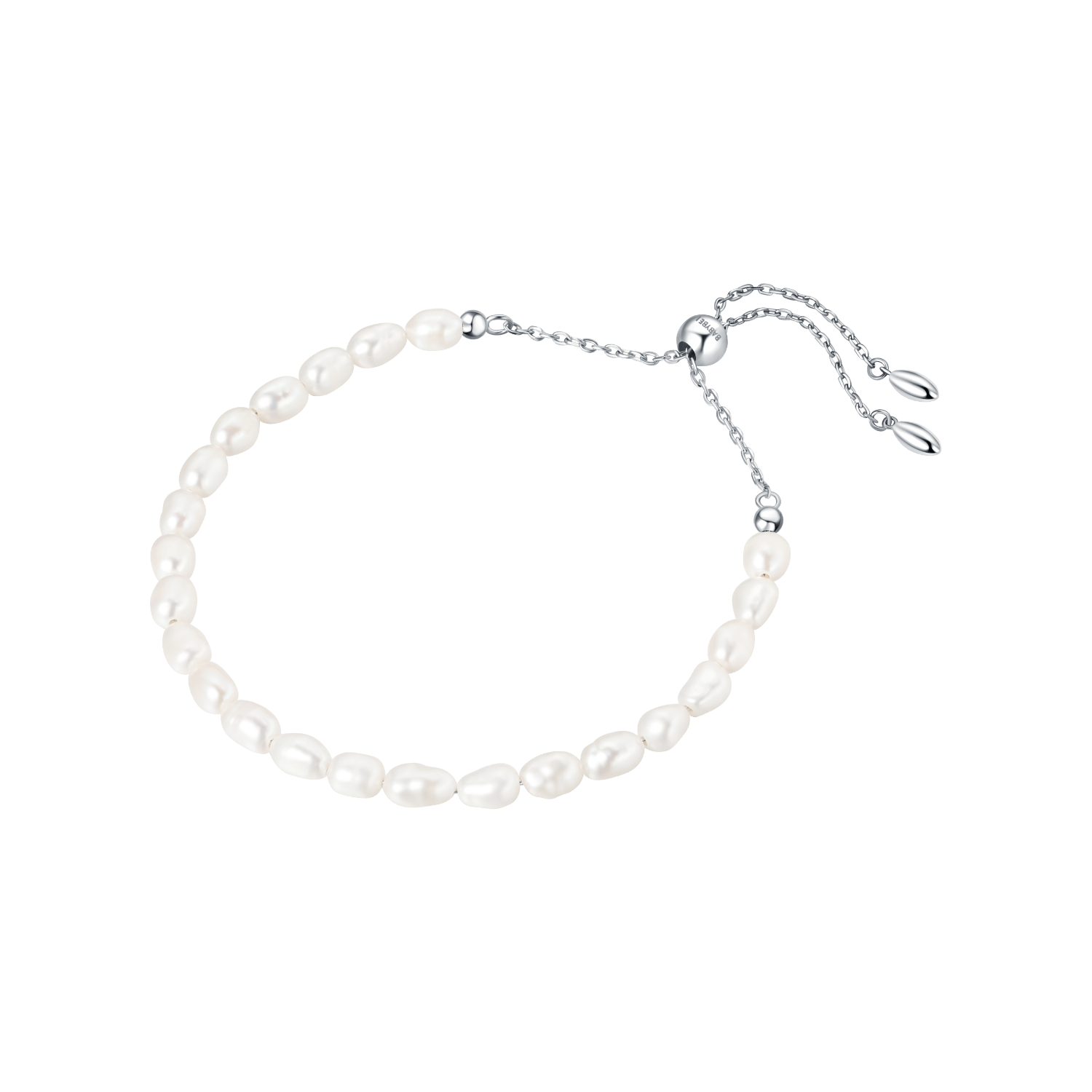 White Dew Beaded Bracelet