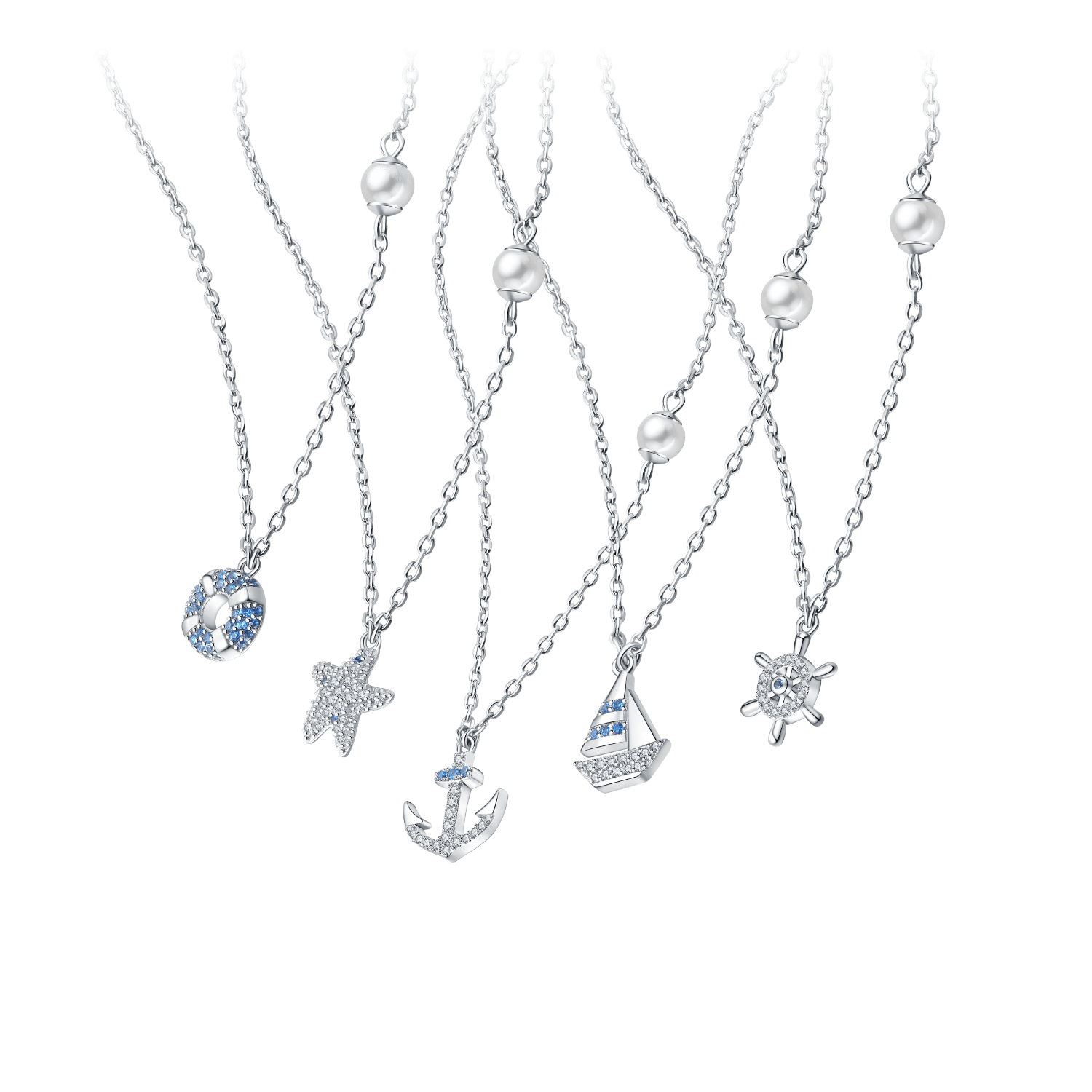 Little Ocean Pendant Necklace