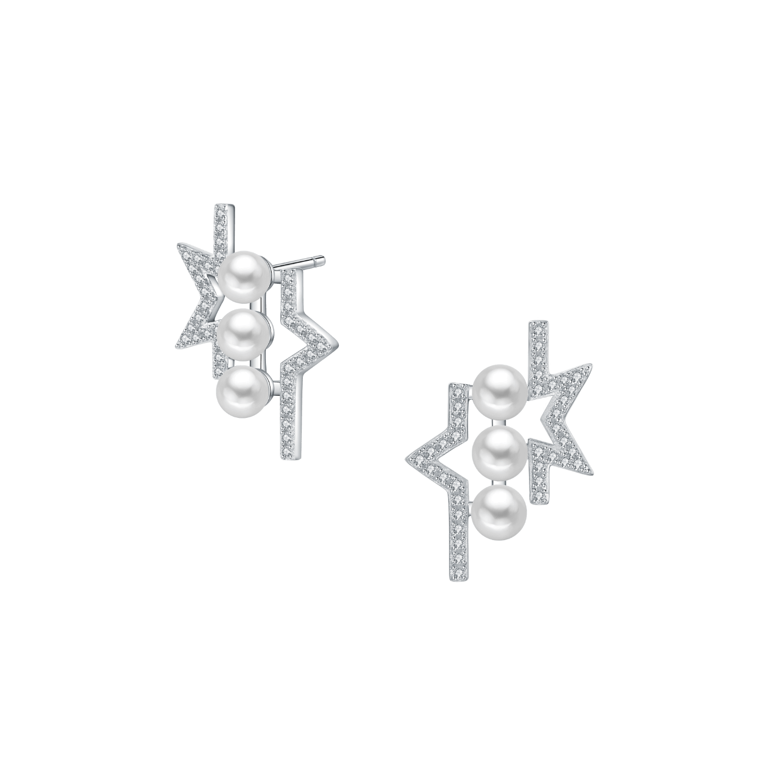 Starry Sky Stud Earrings