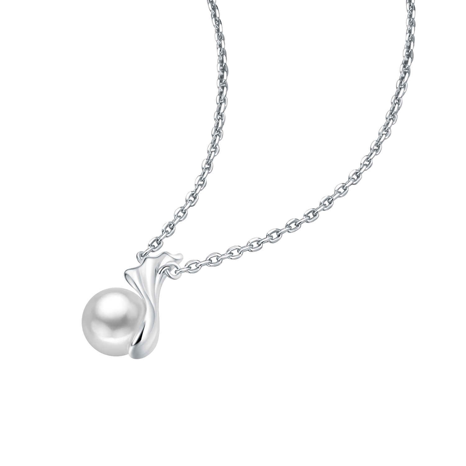 Fish Tail Pendant Necklace