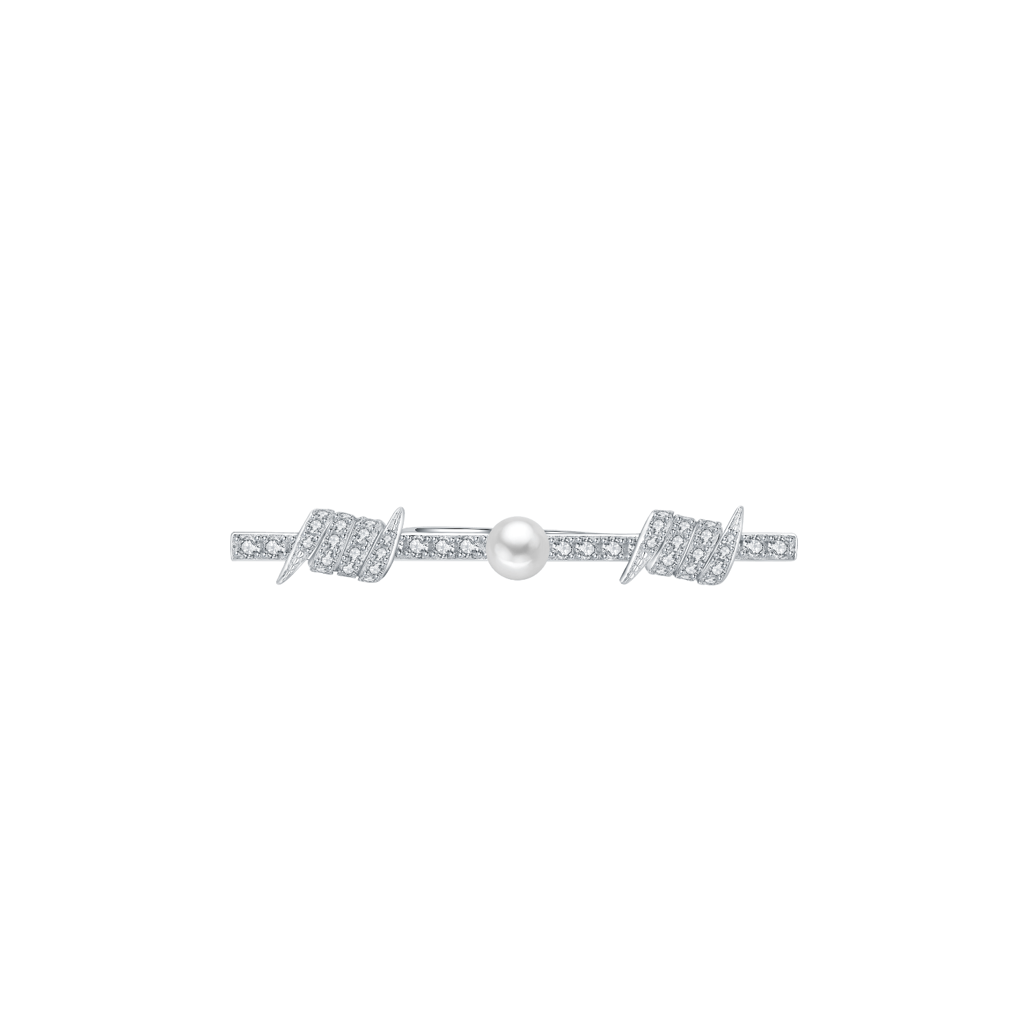 Thorn Pave Ring