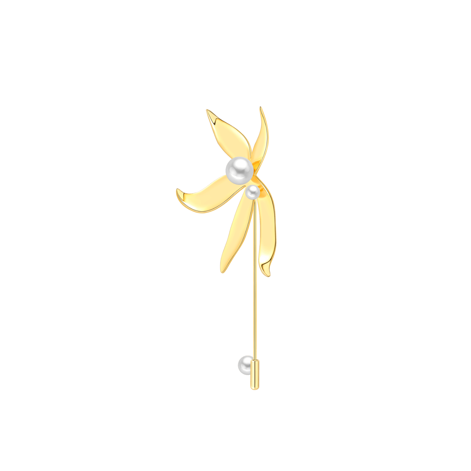 彩星花胸针