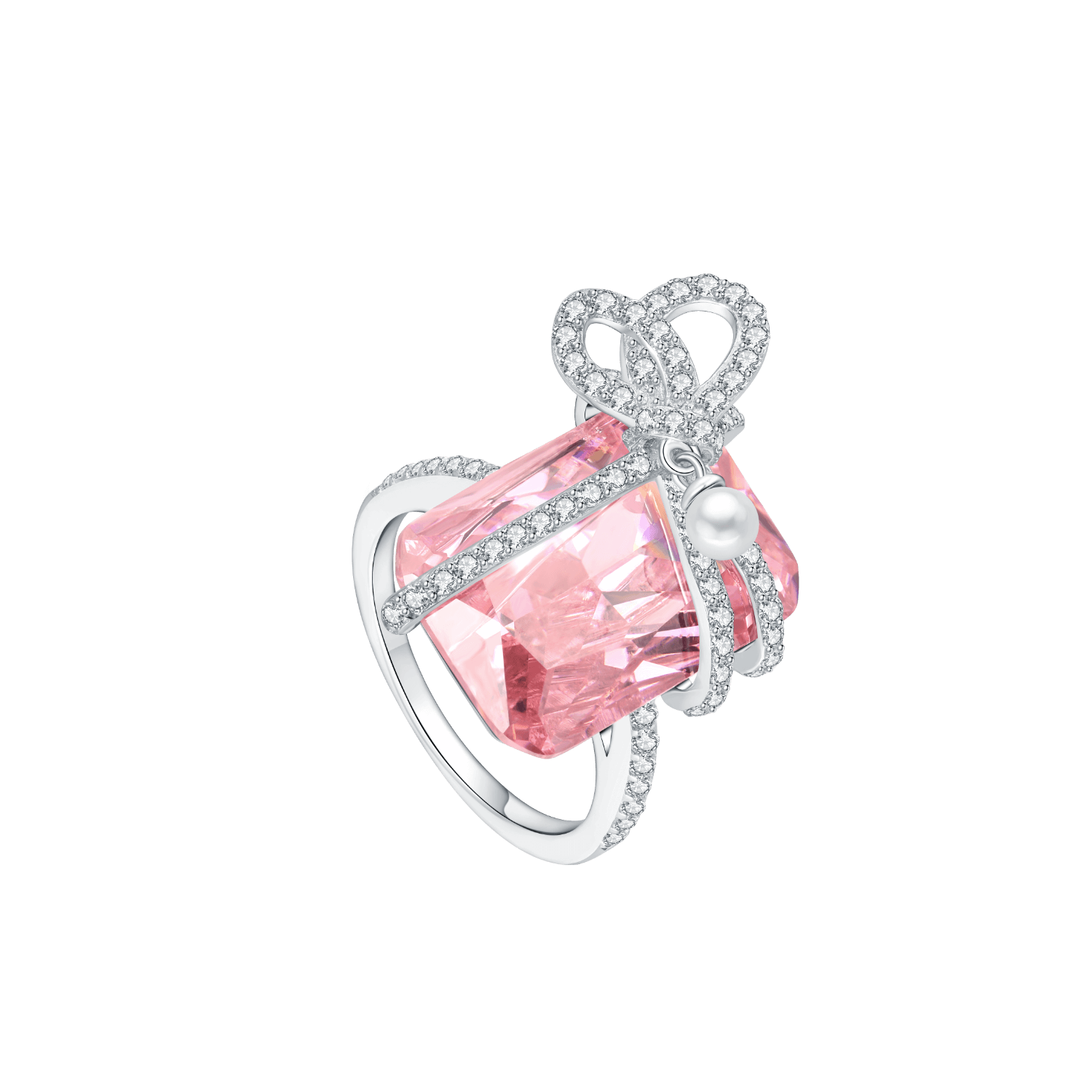 Candy Box Pave Ring