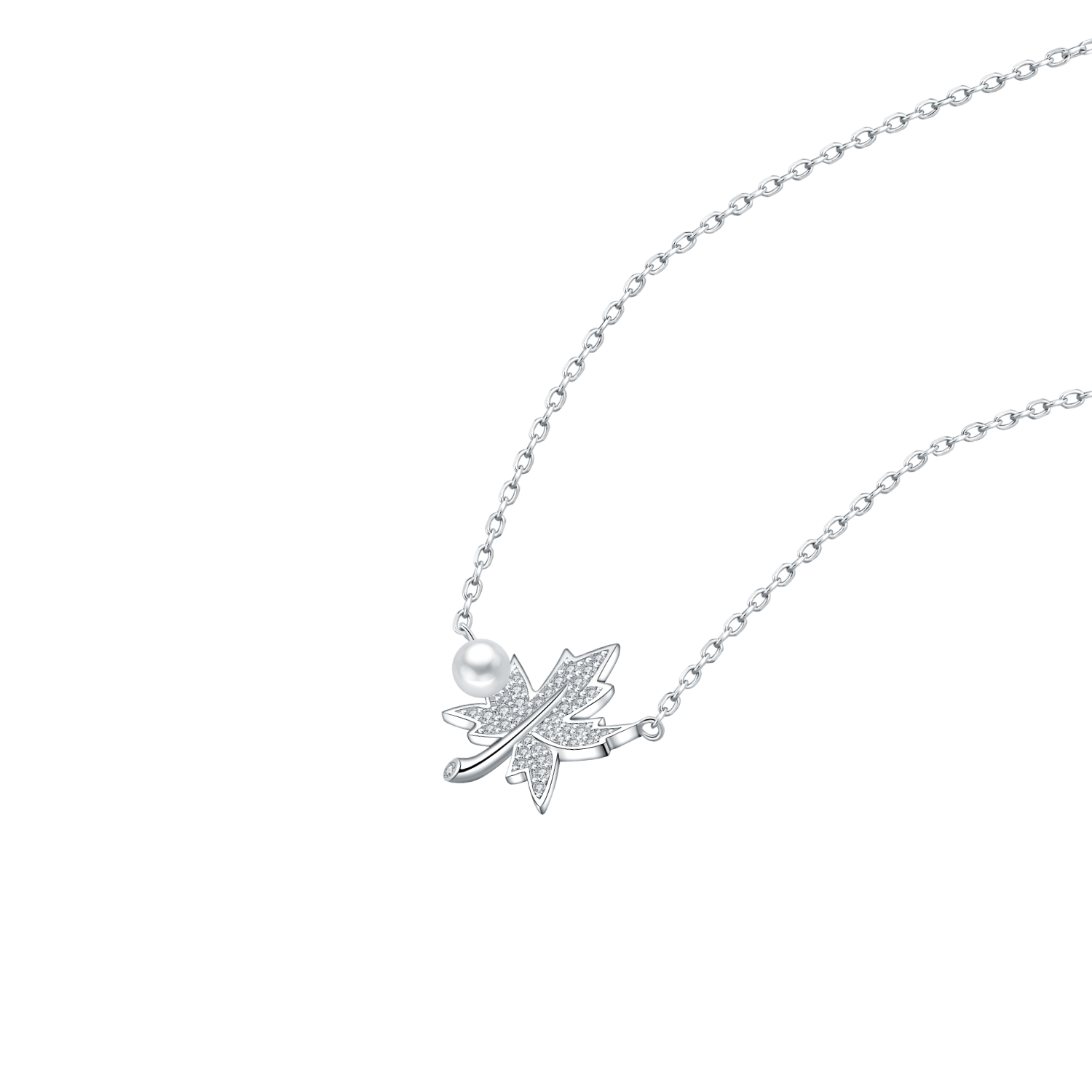 Maple Leaf Pendant Necklace