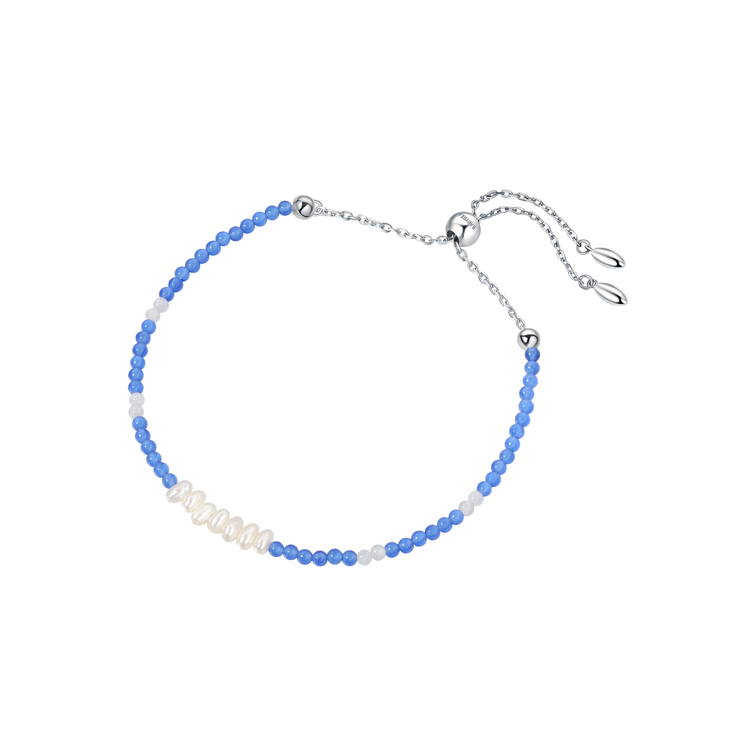 Azure Mists Beaded Bracelet
