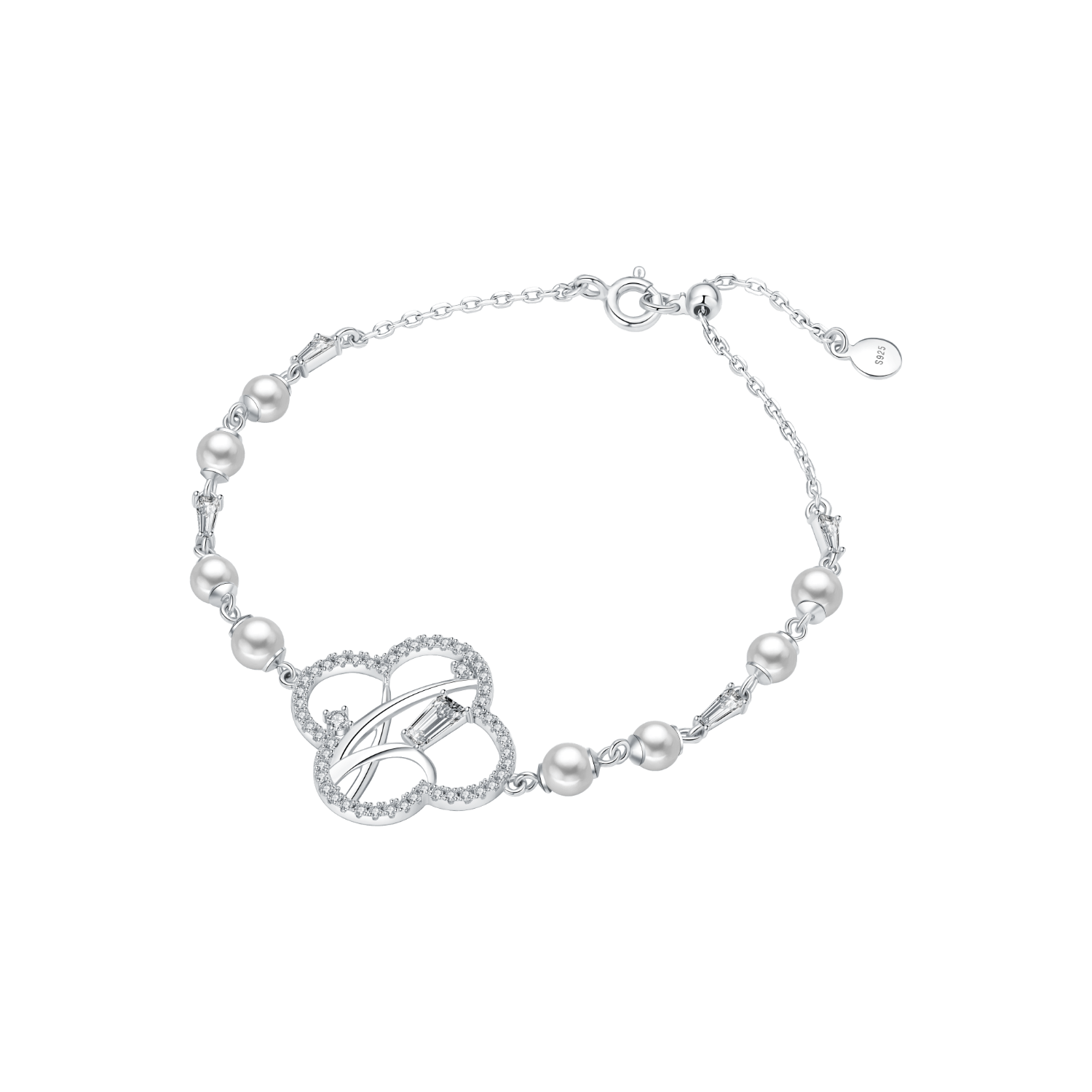 Orchid Pave Bracelet