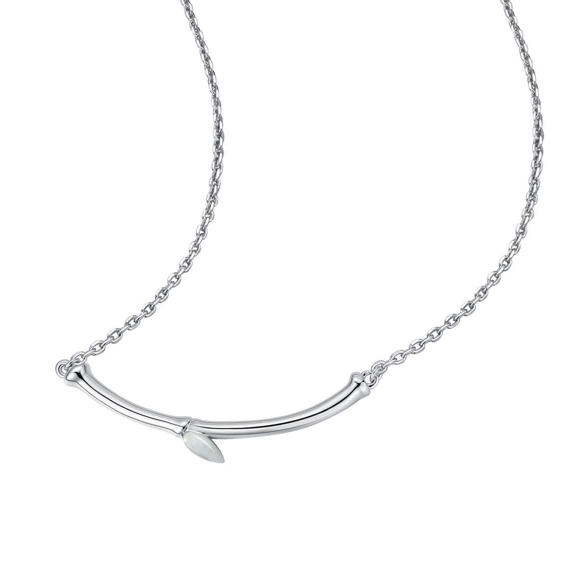 Bamboo Breeze Pendant Necklace