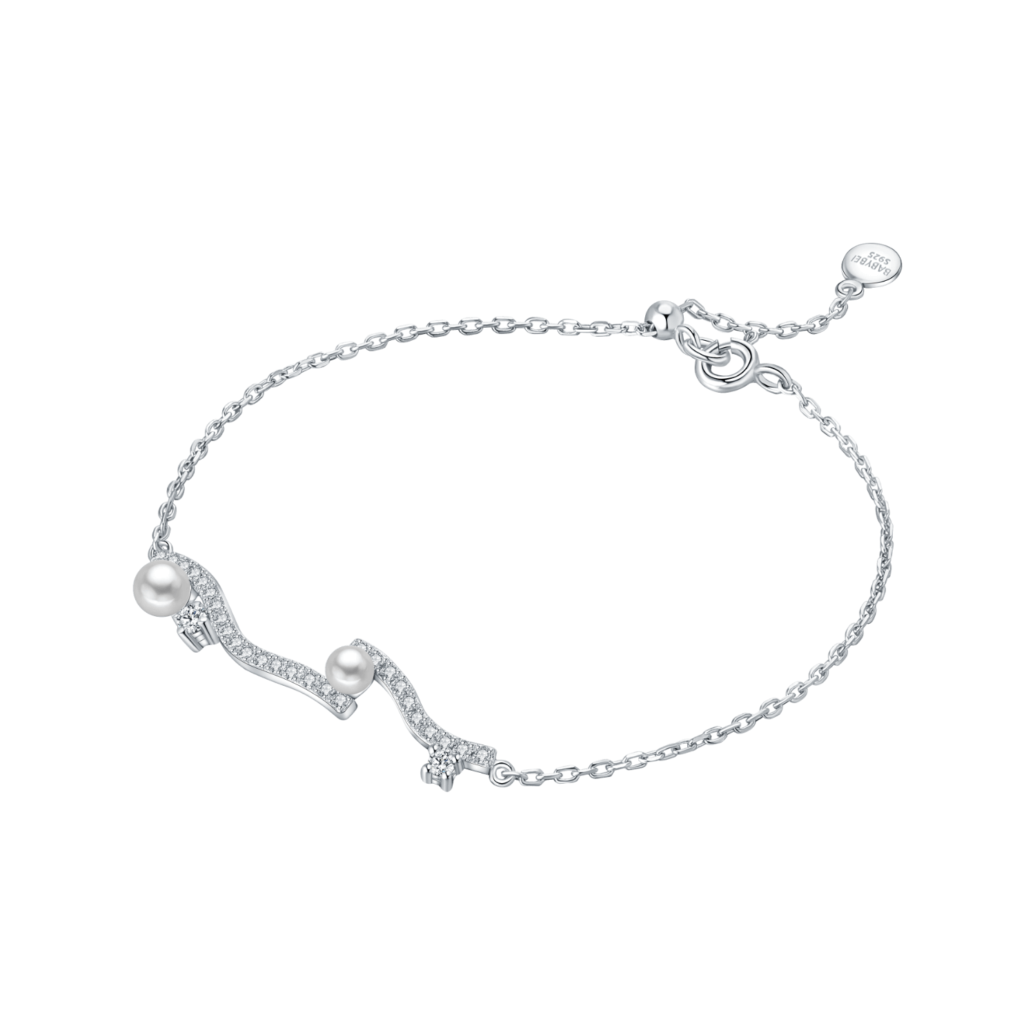 Coral Pave Bracelet