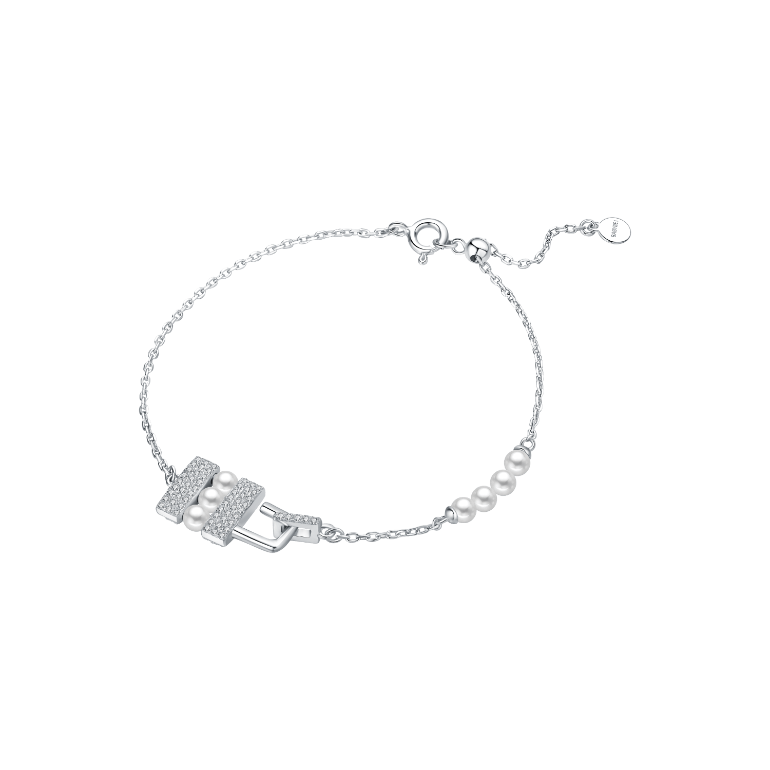 Unlocking Pave Bracelet