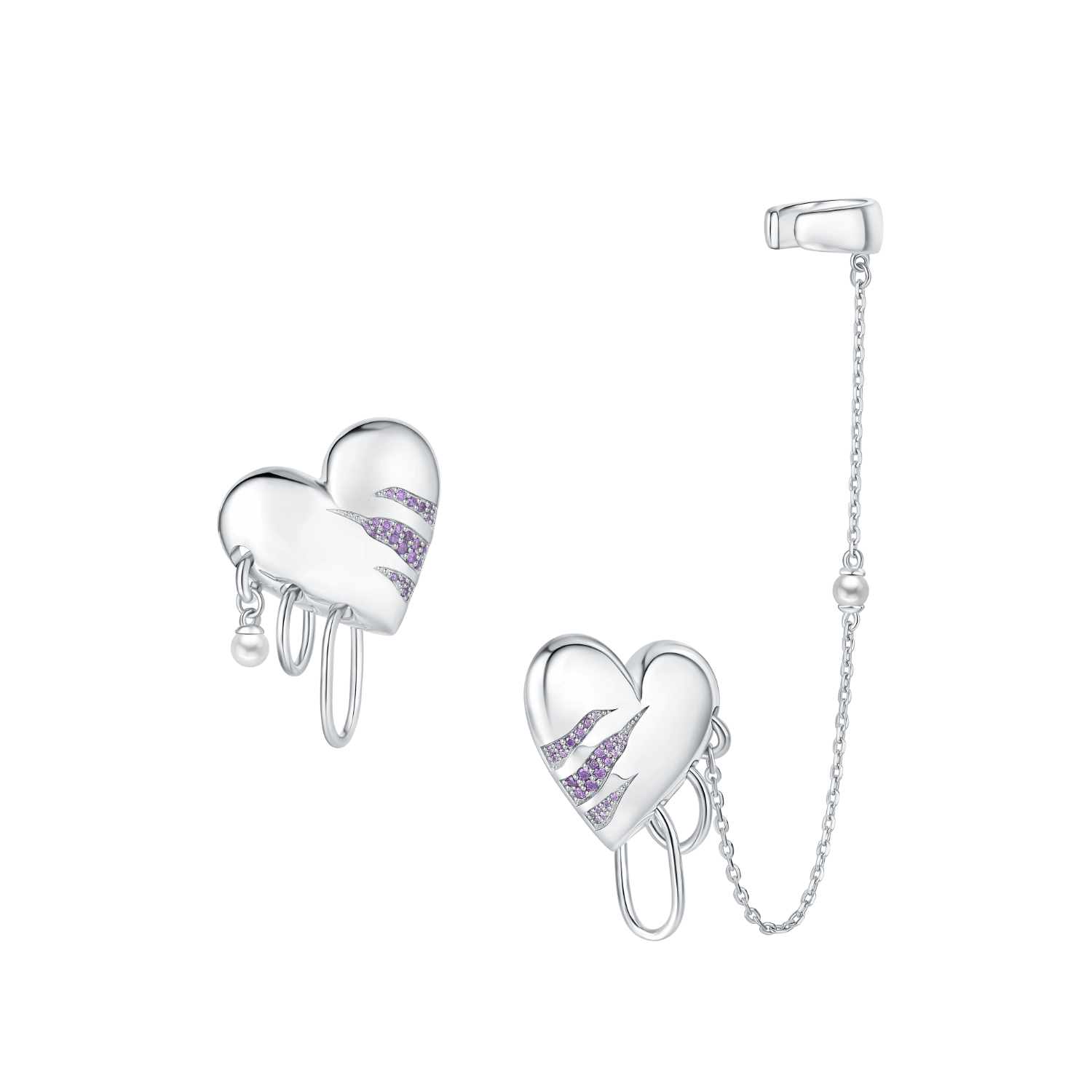 Rebellion Asymmetric Earrings
