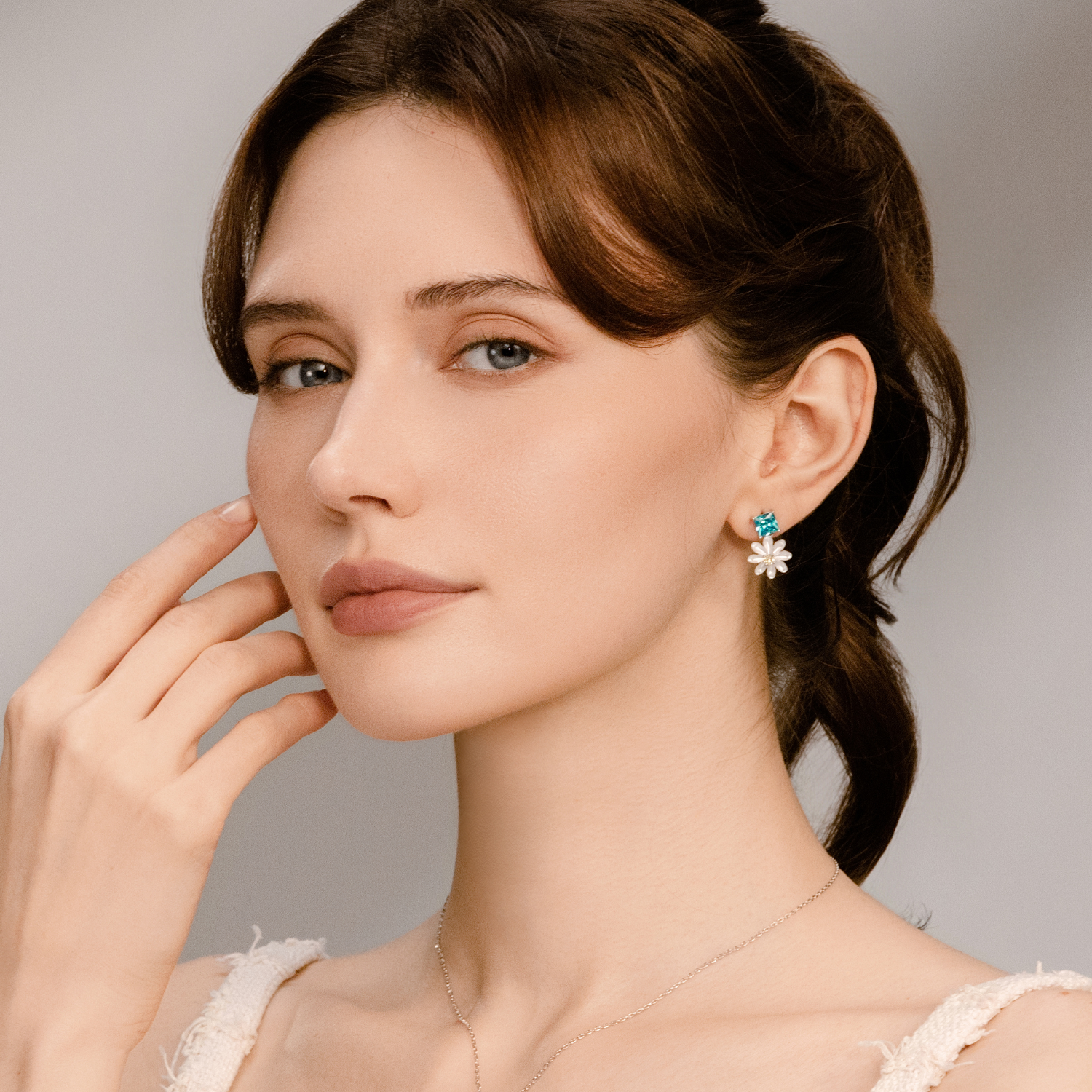 Dancing Petals Drop Earrings